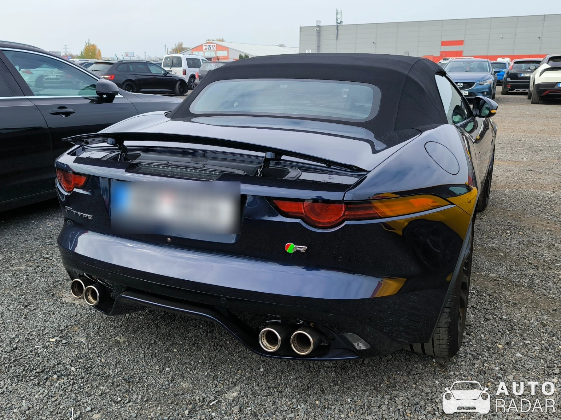 Jaguar F-Type R Convertible 2017 spotted in Prague 18, Czechia