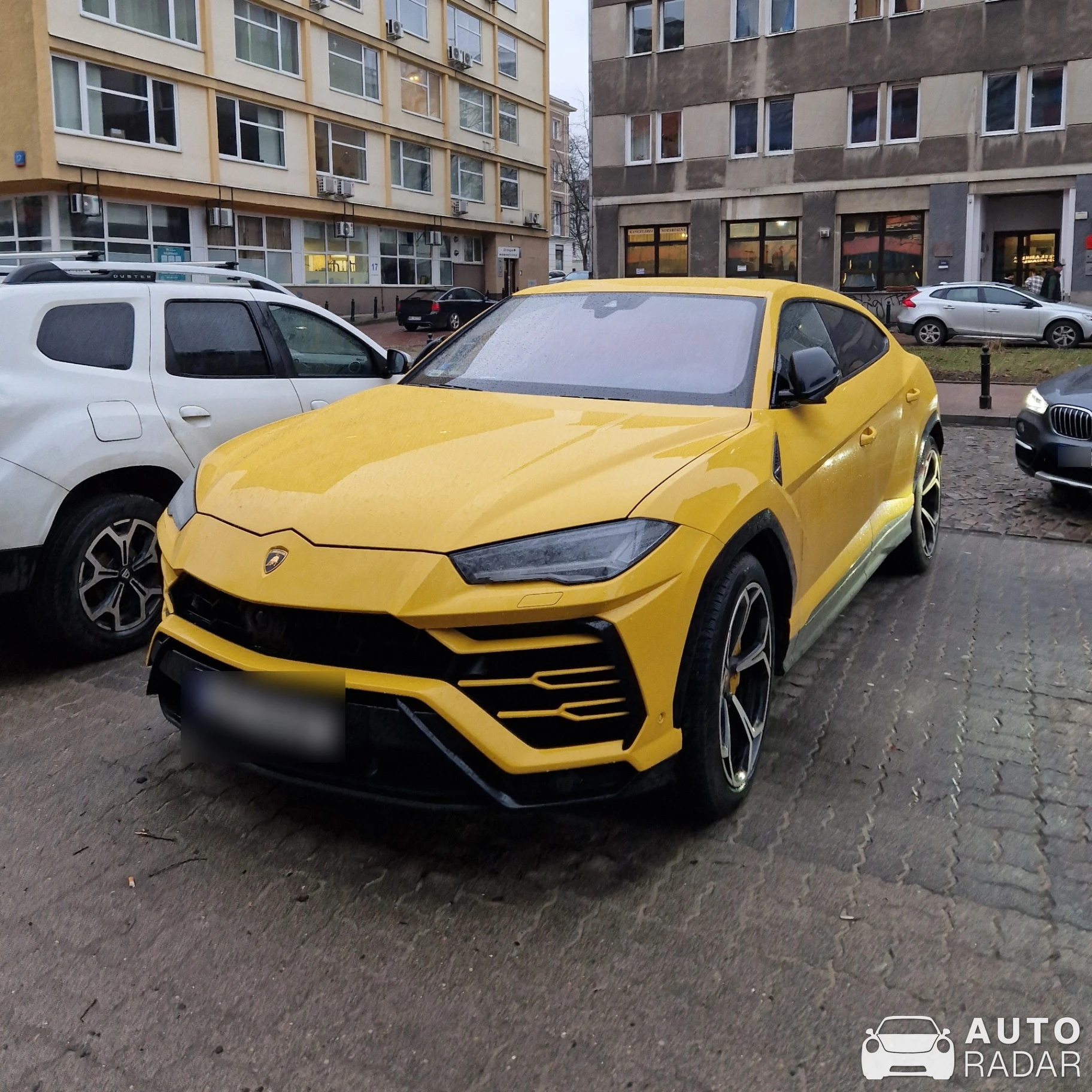 Lamborghini Urus spotted in Warszawa, Poland