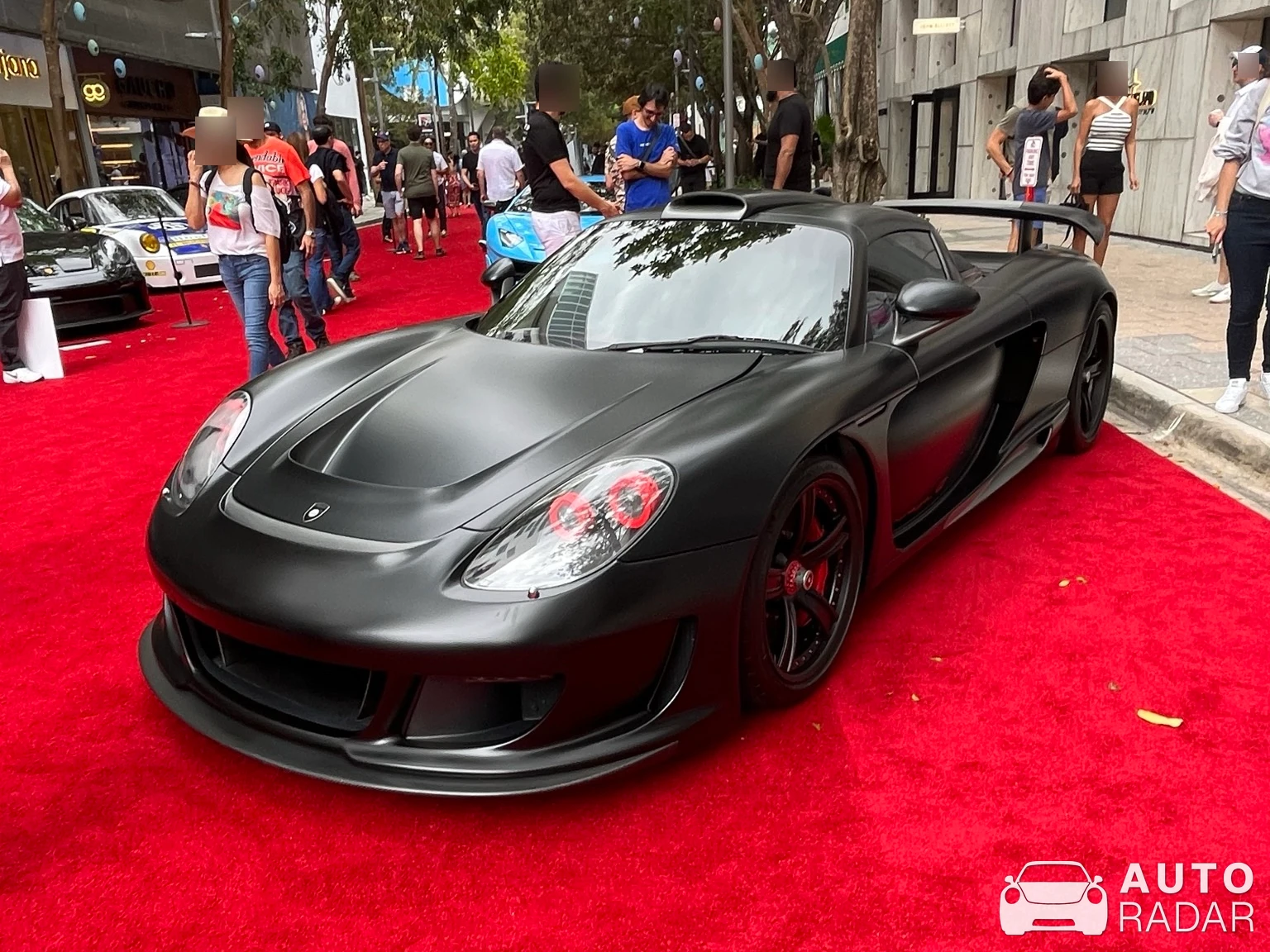 Gemballa Mirage GT Black Edition spotted in Miami