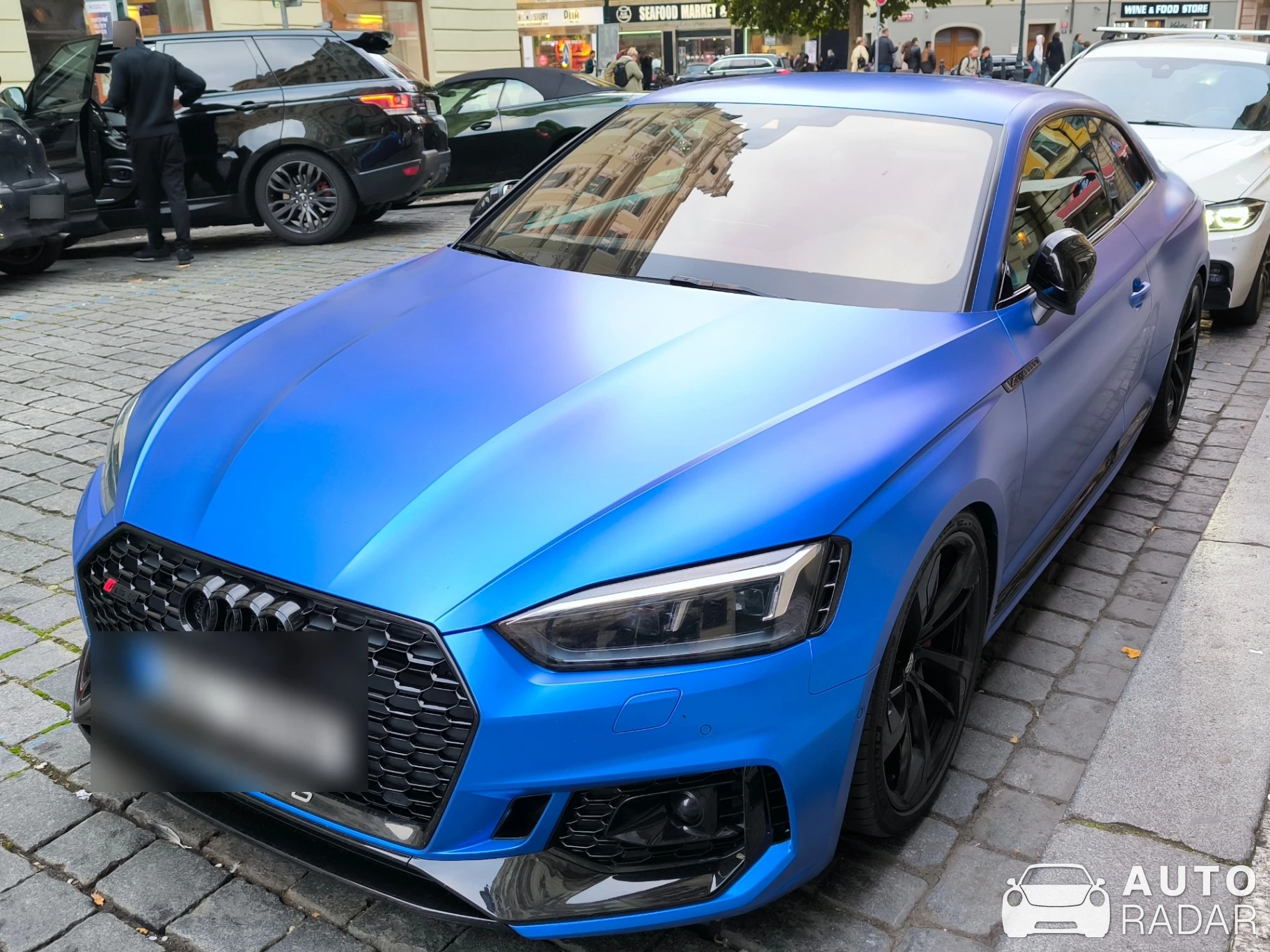 Audi RS5 B9 spotted in Praha 1, Czechia