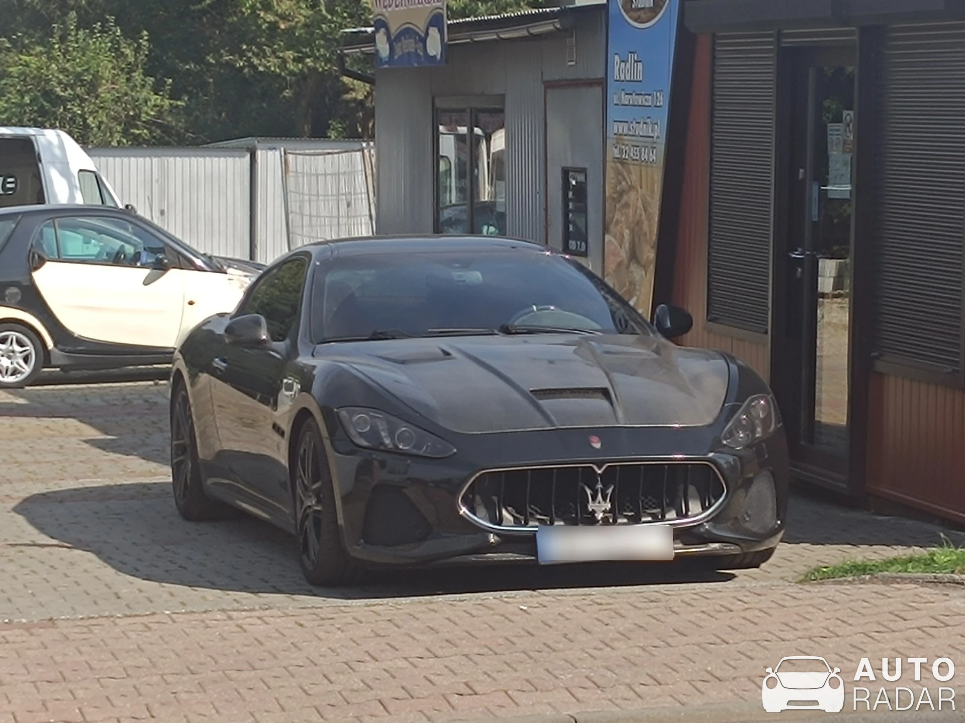 Maserati GranTurismo S spotted in Rydułtowy, Poland