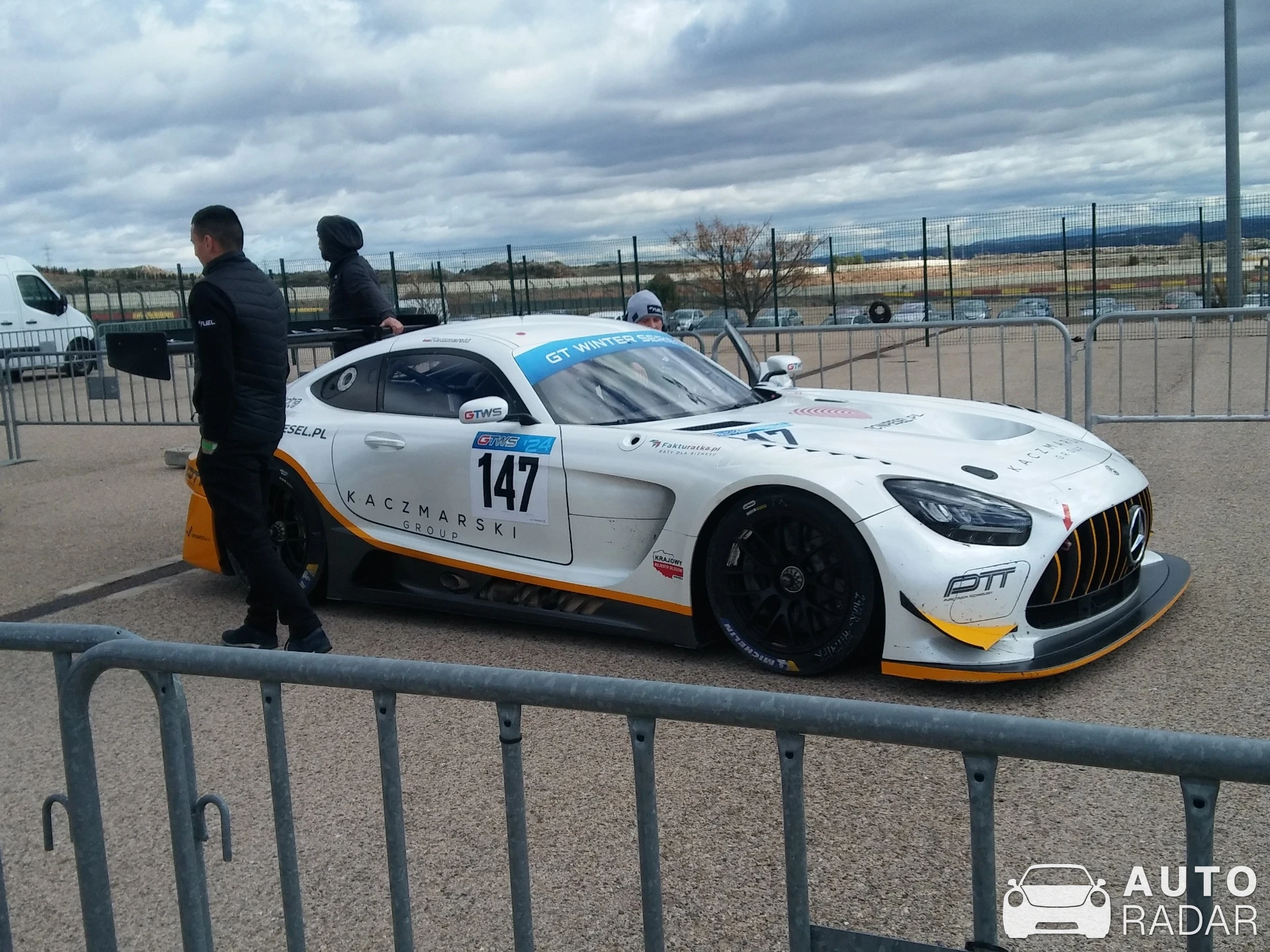 Mercedes-AMG GT3 Evo spotted in Teruel, Spain