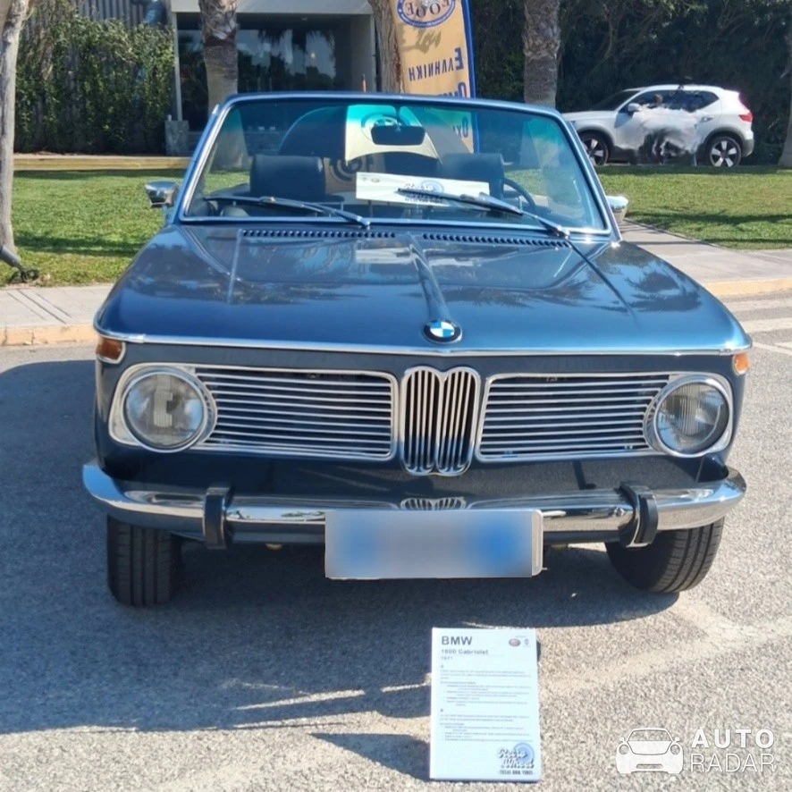 BMW 1602 Cabriolet spotted in Glyfada