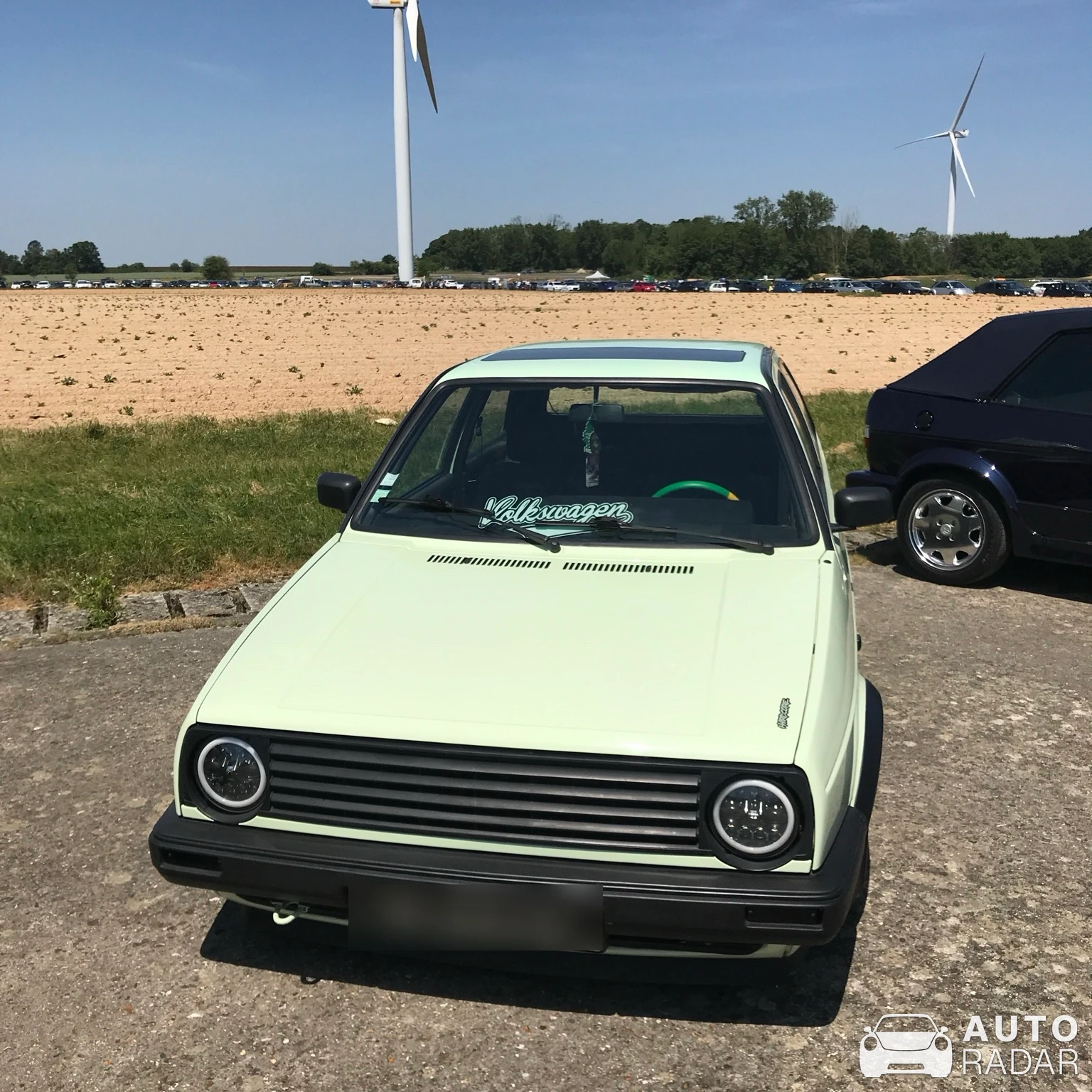 Volkswagen Golf Mk2 spotted in Le Mans, France