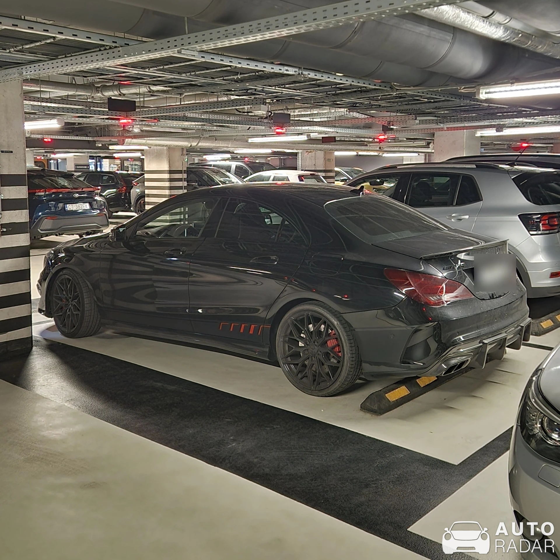Mercedes-Benz CLA 45 AMG Edition 1 C117 spotted in Warszawa
