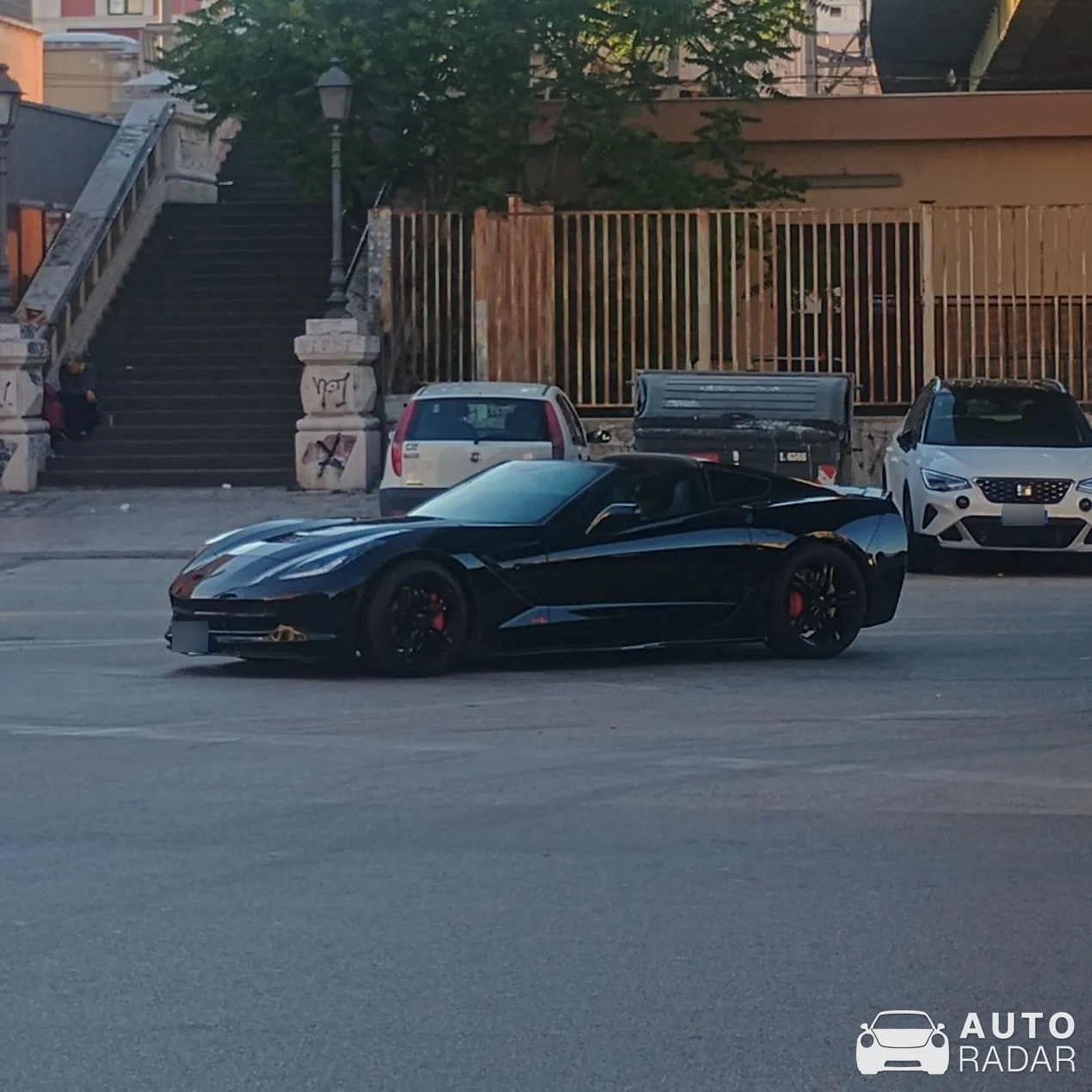 Chevrolet Corvette C7 Stingray spotted in Bari