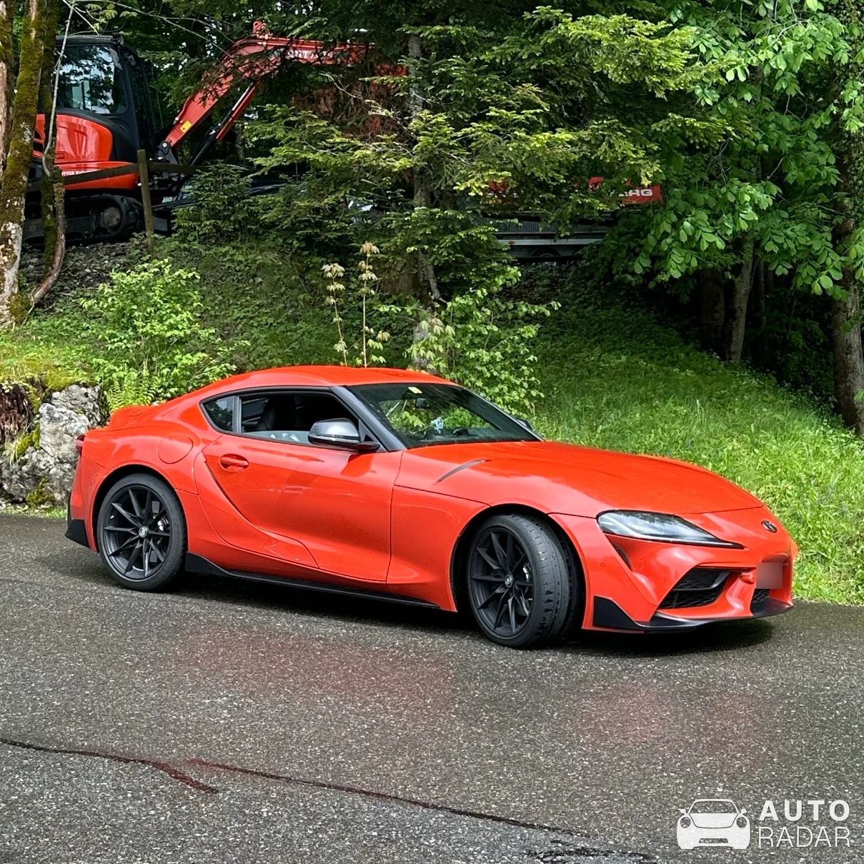 Toyota GR Supra A90 spotted in Ingenbohl