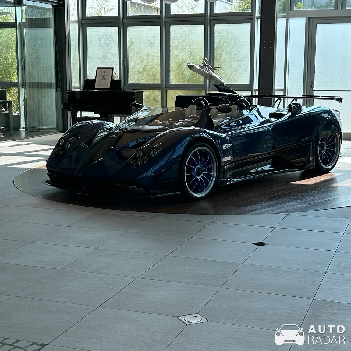 Pagani Zonda HP Barchetta spotted in Graziosa, Italie