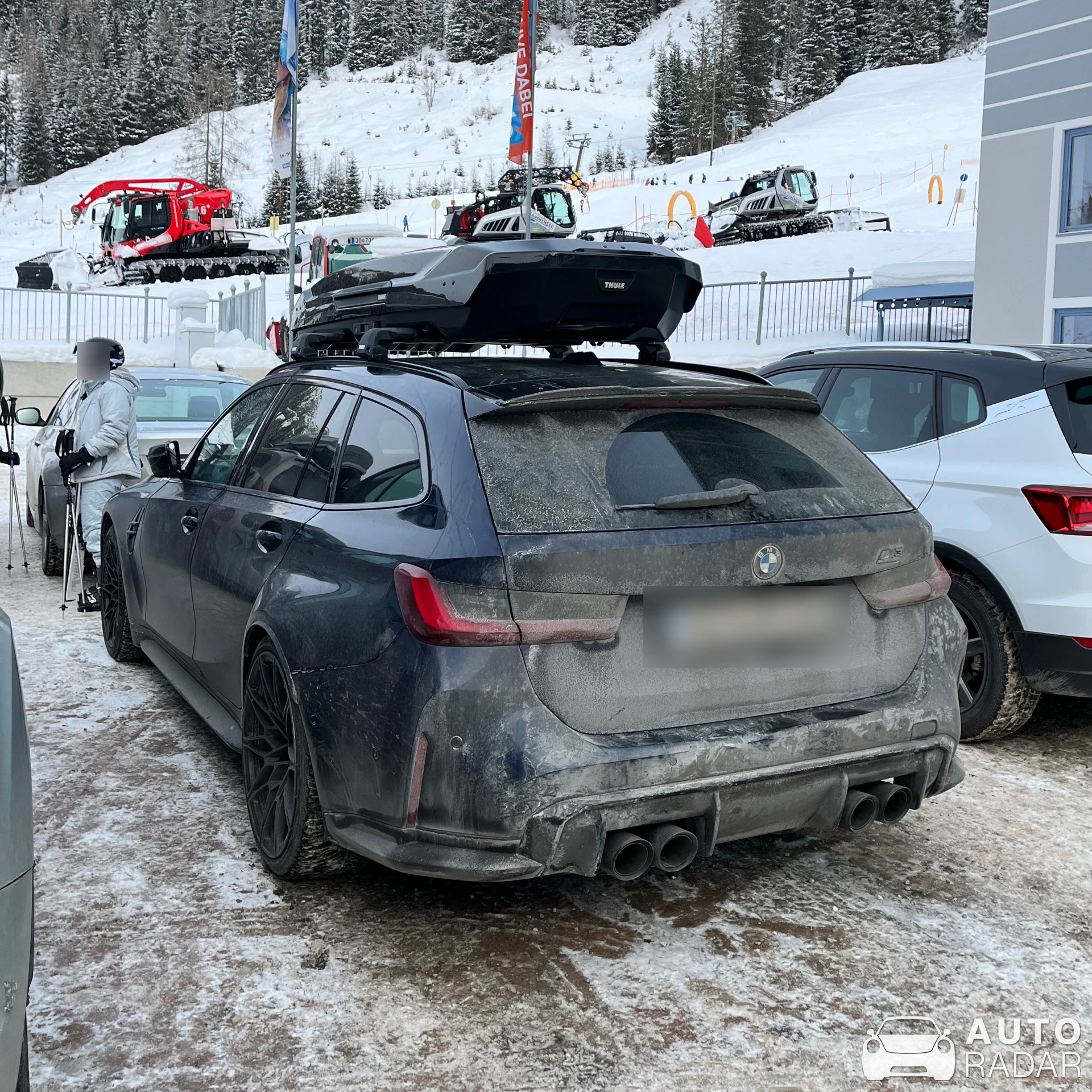BMW M3 G81 Touring Competition spotted in Zauchensee, Austria