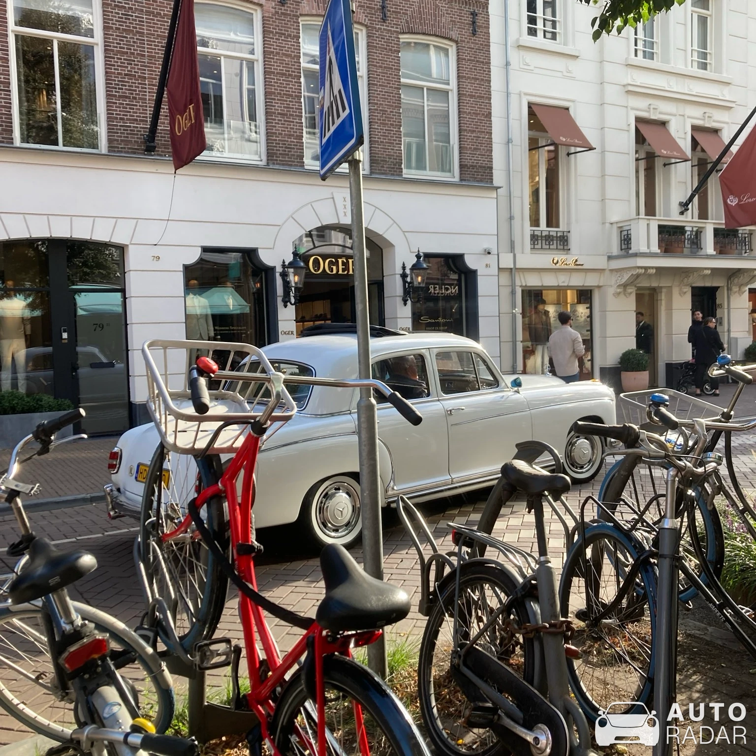 Mercedes-Benz W180 220S spotted in Amsterdam, Netherlands