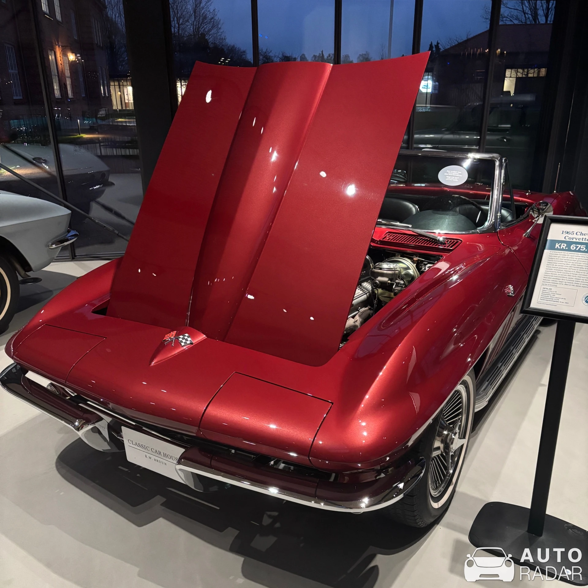 Chevrolet Corvette C2 spotted in Kongens Lyngby, Danmark