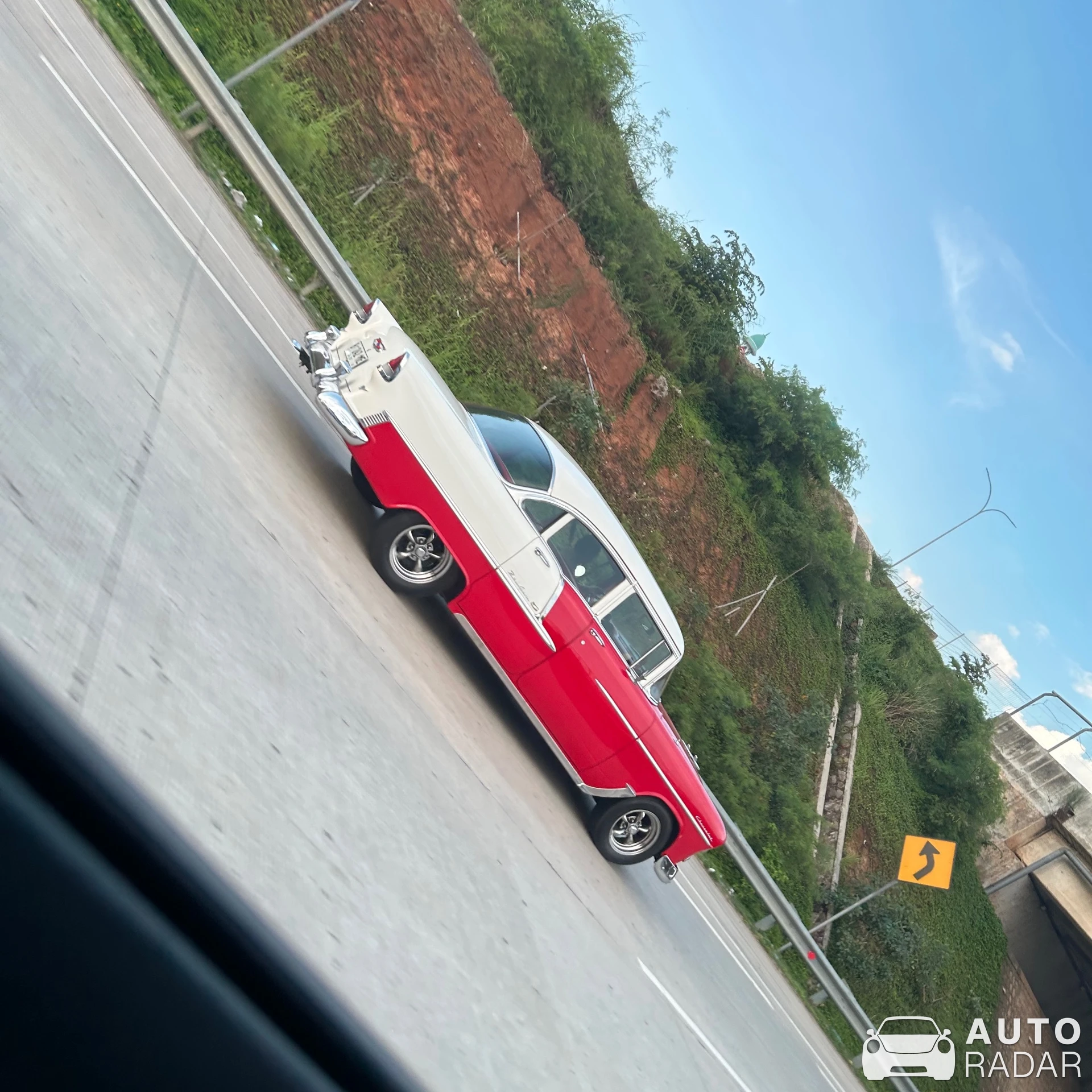 Chevrolet Bel Air spotted in Depok City, Indonesia