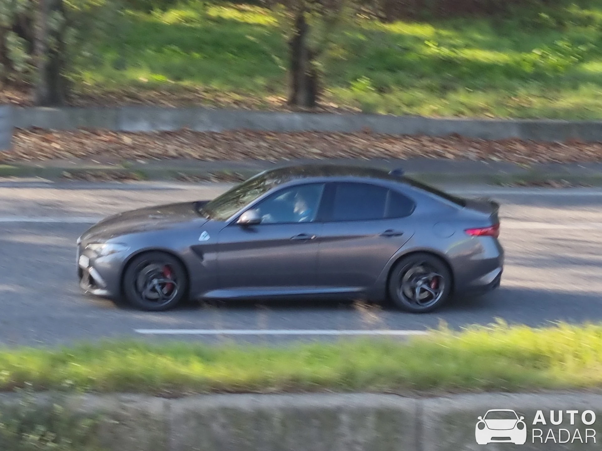 Alfa Romeo Giulia Quadrifoglio spotted in Milano, Italia