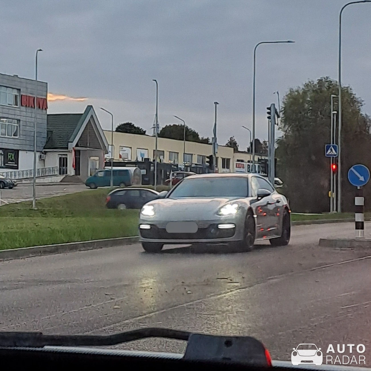 Porsche 971 Panamera Turbo spotted in Utena, Lithuania