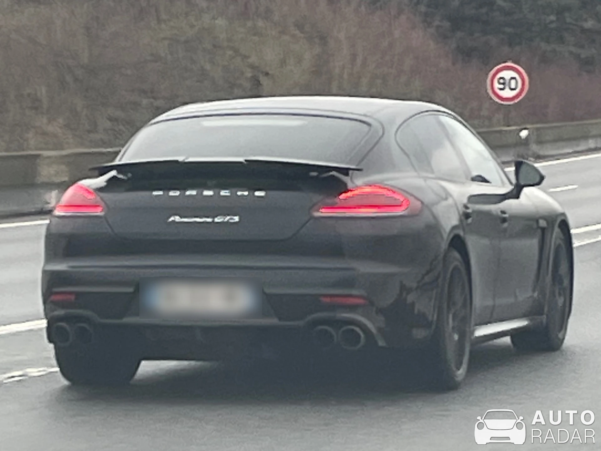 Porsche 970 Panamera GTS spotted in Roissy-en-France, France
