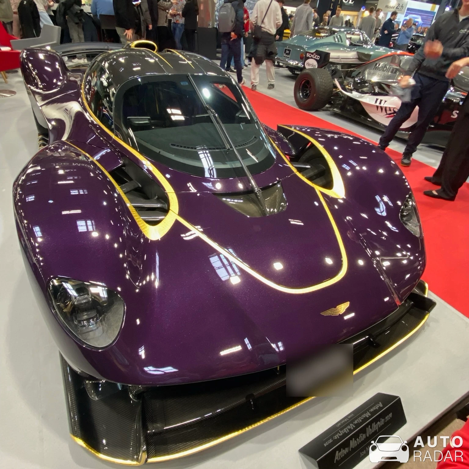 Aston Martin Valkyrie Anemos spotted in Paris, France