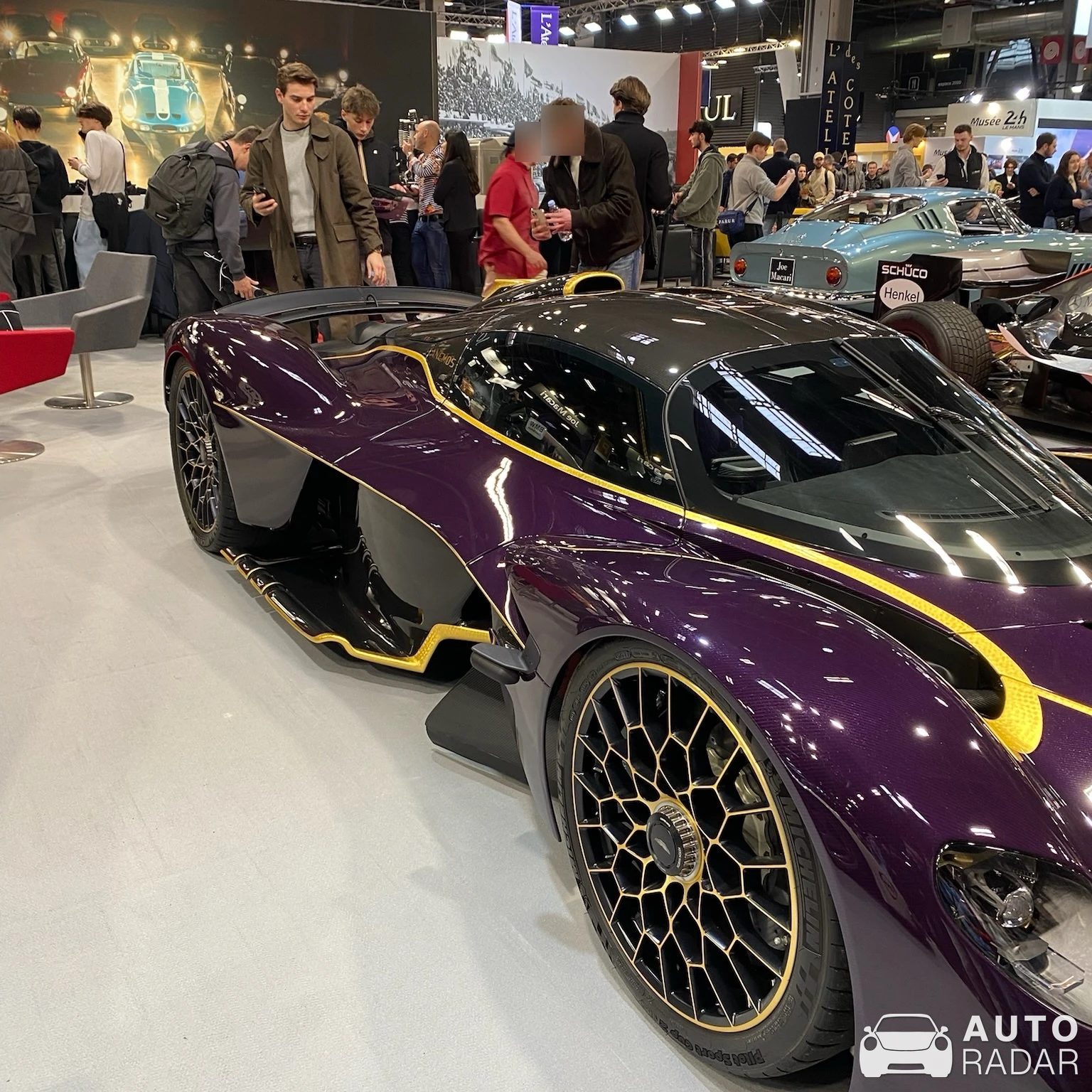 Aston Martin Valkyrie Anemos spotted in Paris