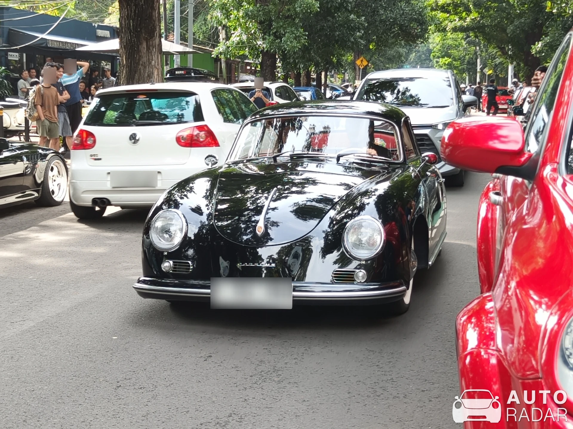 Porsche 356 spotted in Jakarta, Indonesia
