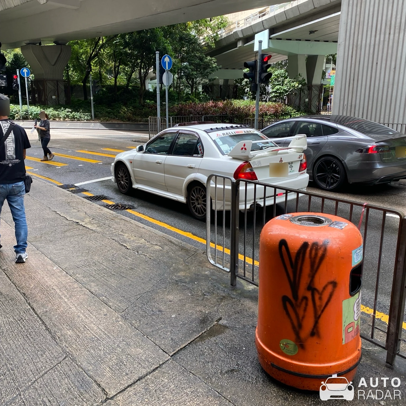 Mitsubishi Lancer Evolution VII GT-A spotted in Kowloon, Hong Kong