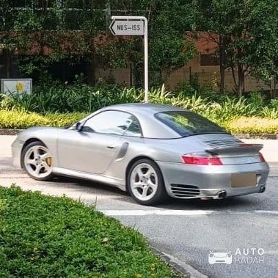 Porsche 996 Turbo S Cabriolet spotted in Singapore