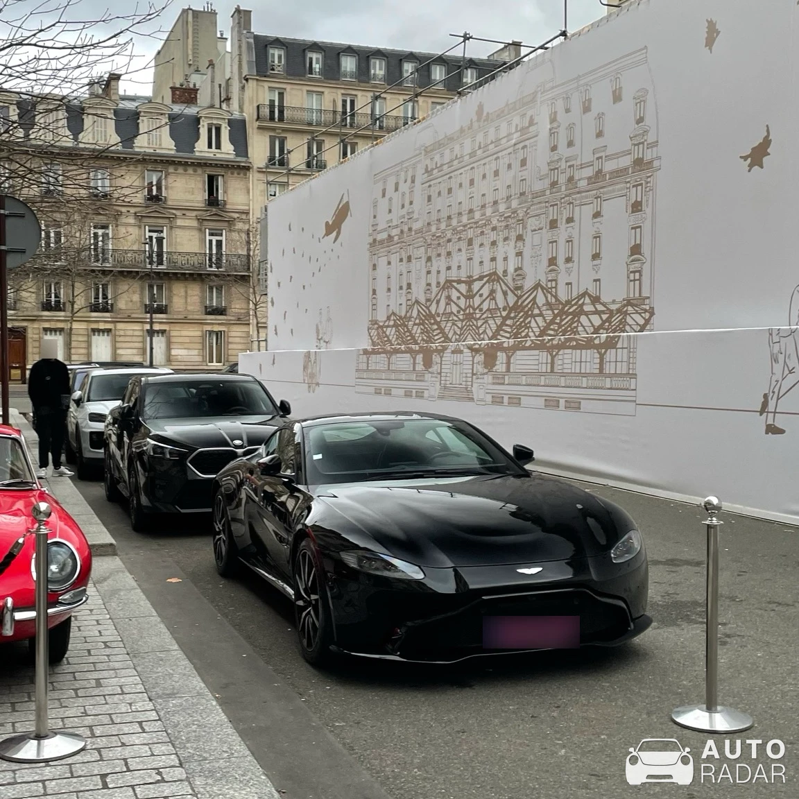 Aston Martin V8 Vantage spotted in Paris, France