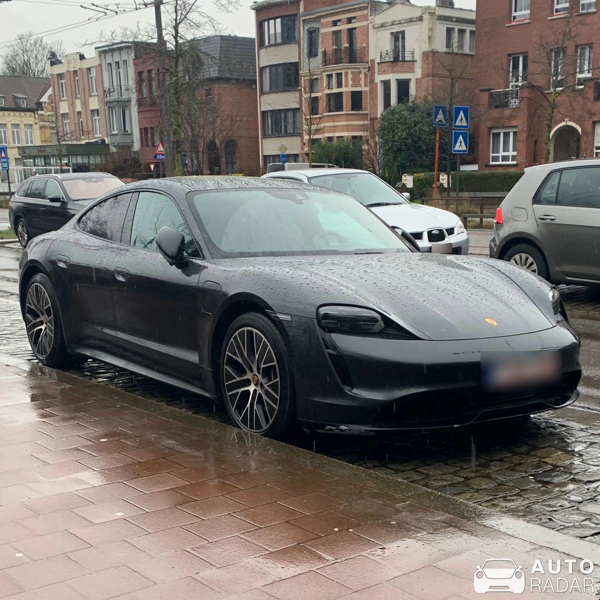 Porsche Taycan spotted in Deurne(Antwerpen), België