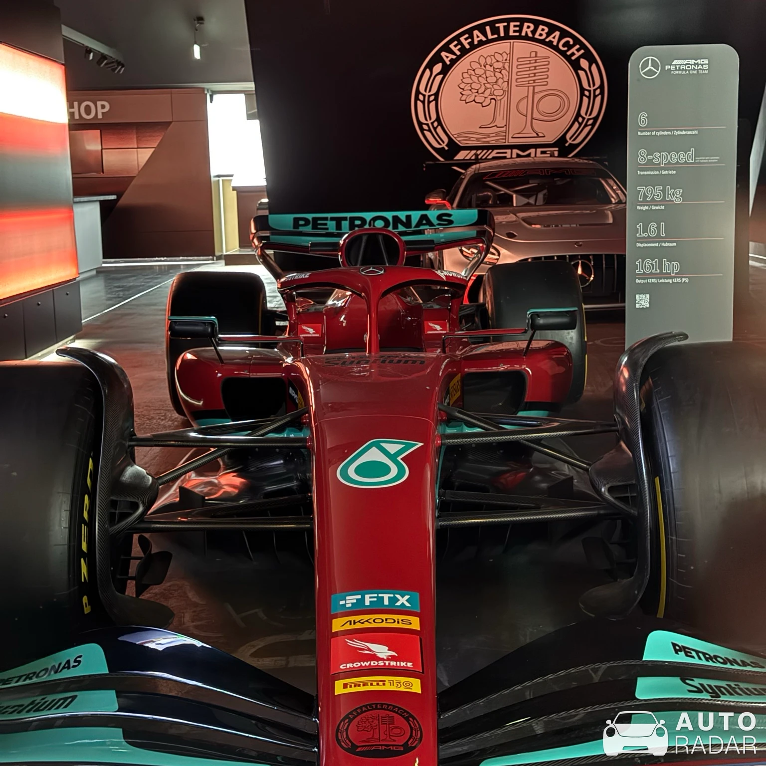 Mercedes-AMG F1 W13 E Performance spotted in Nürburg