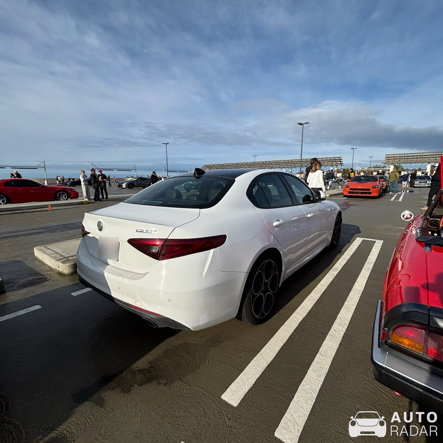 Alfa Romeo Giulia spotted in San Clemente, United States