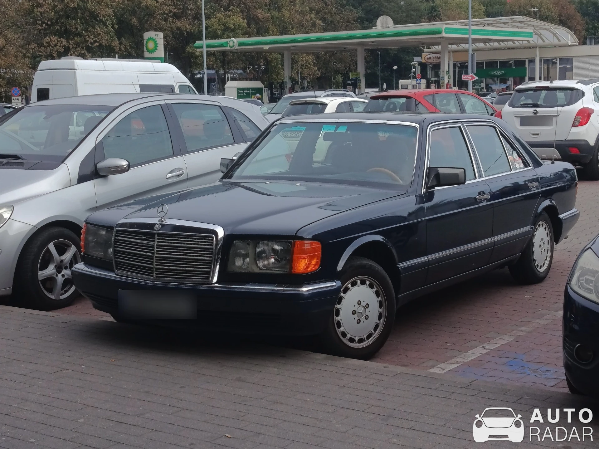 Mercedes-Benz 420 SEL spotted in Bolesławiec