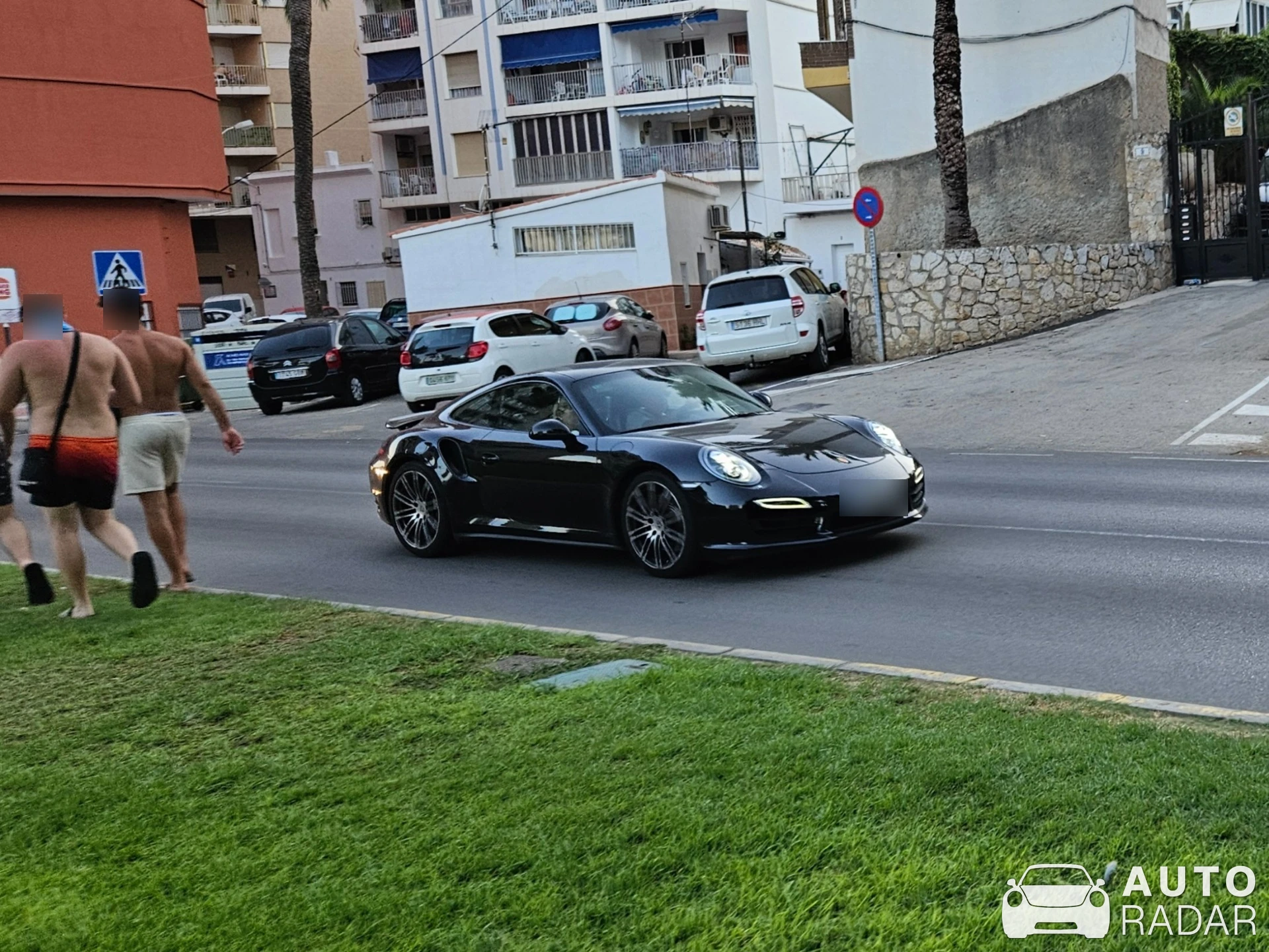 Porsche 991 Turbo S MkI spotted in Cullera, Spain