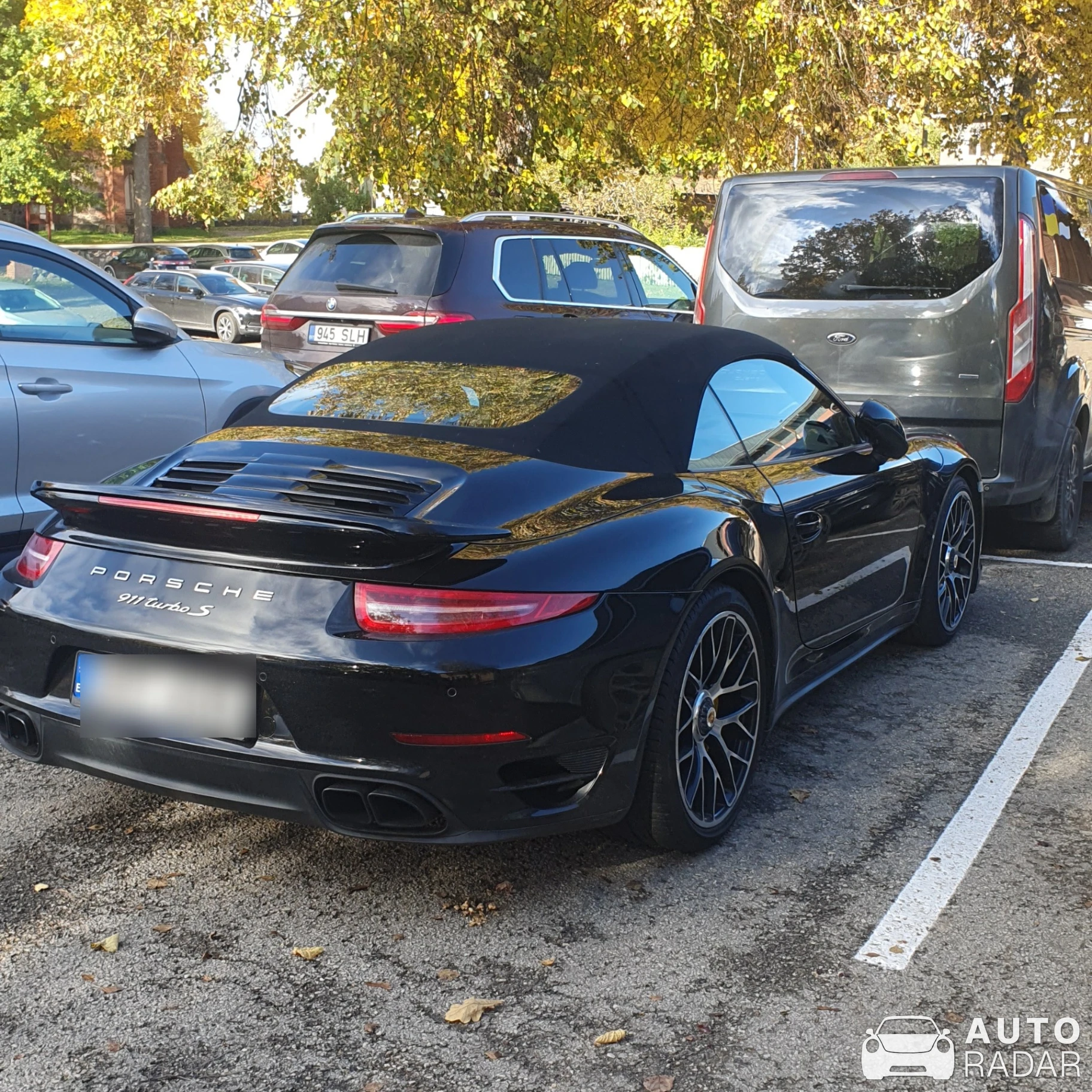 Porsche 991 Turbo S Cabriolet MkI spotted in Viljandi, Estonia