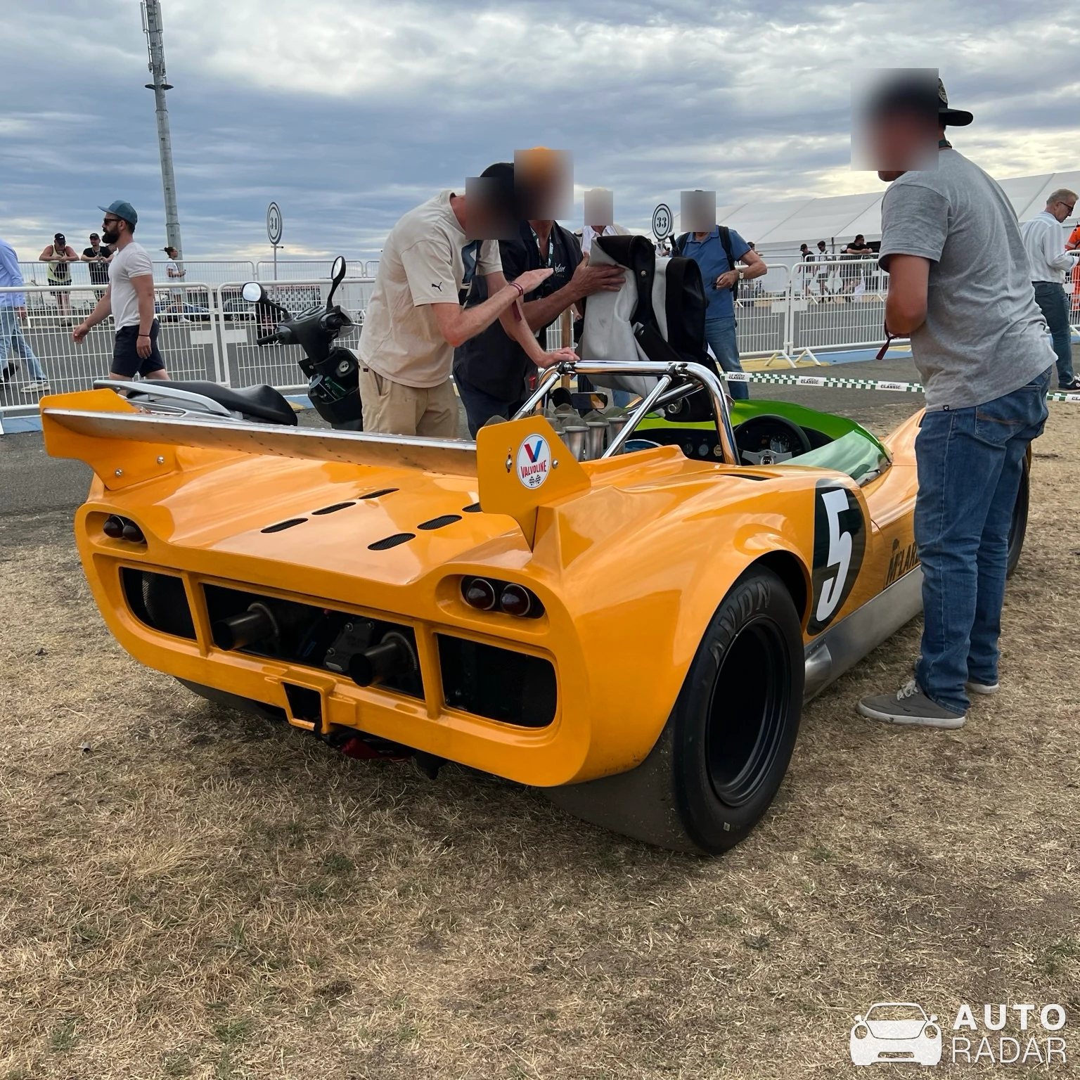 McLaren M1C spotted in Le Mans