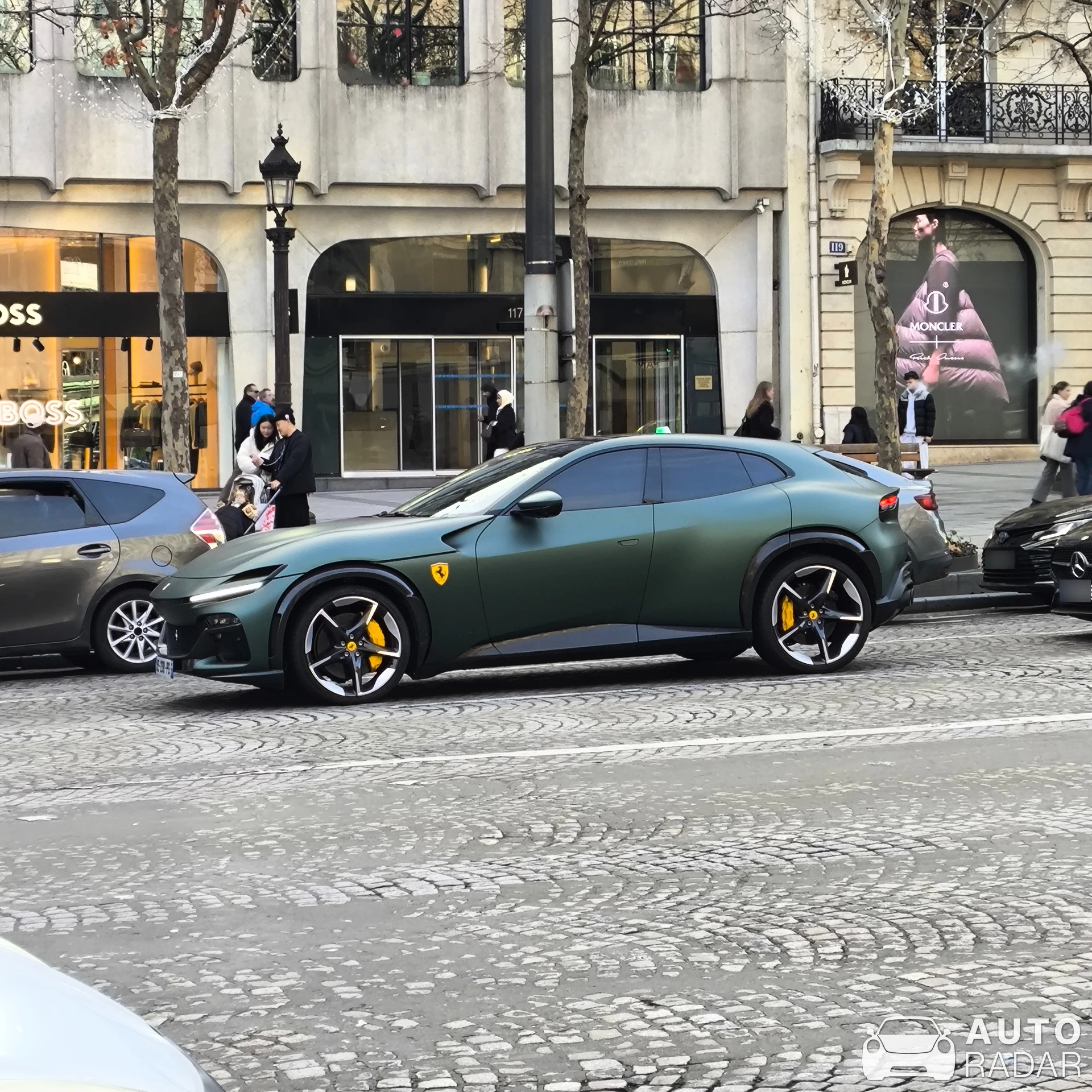 Ferrari Purosangue spotted in Paris, France