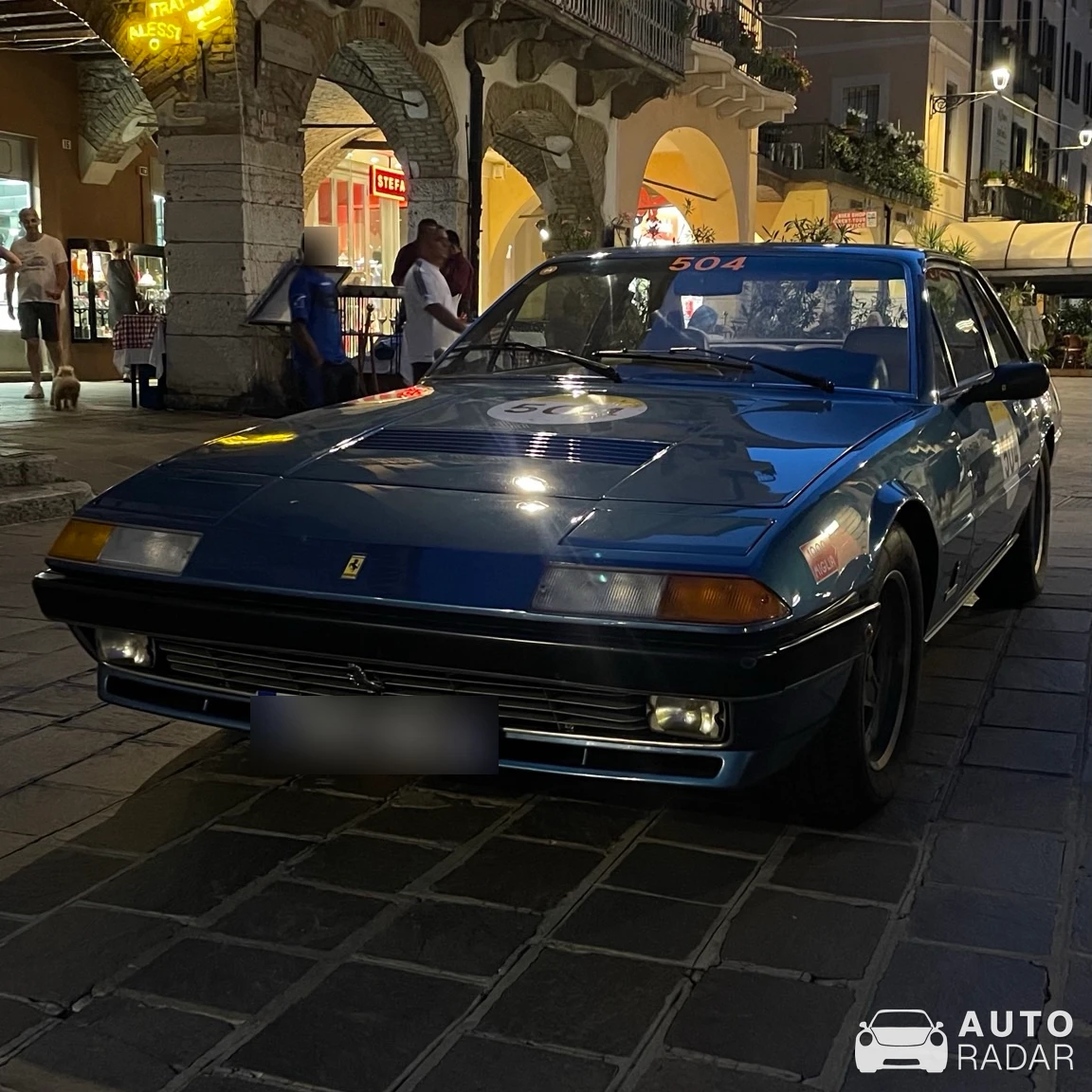 Ferrari 400i spotted in Desenzano del Garda