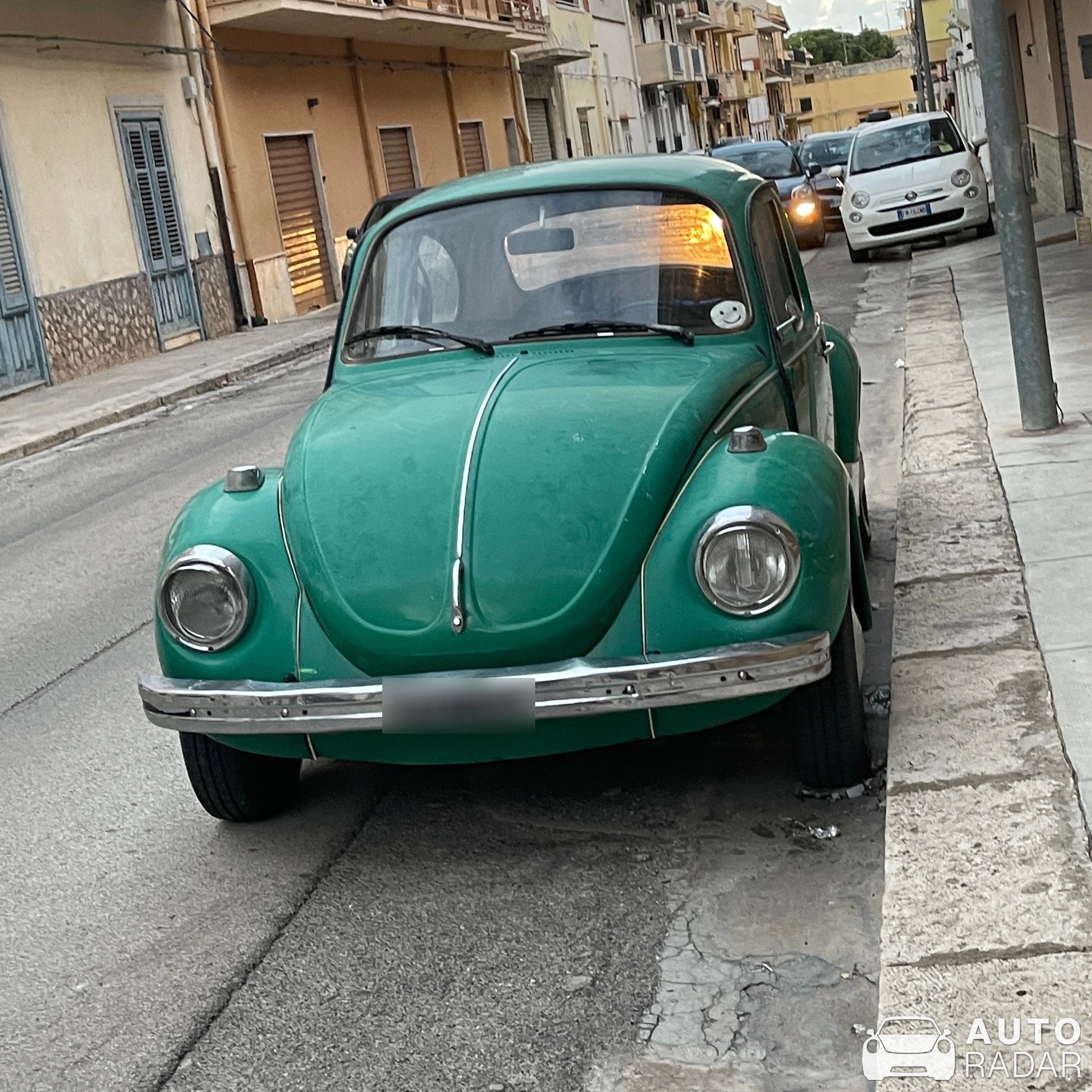 Volkswagen Beetle spotted in Sicily, Italy