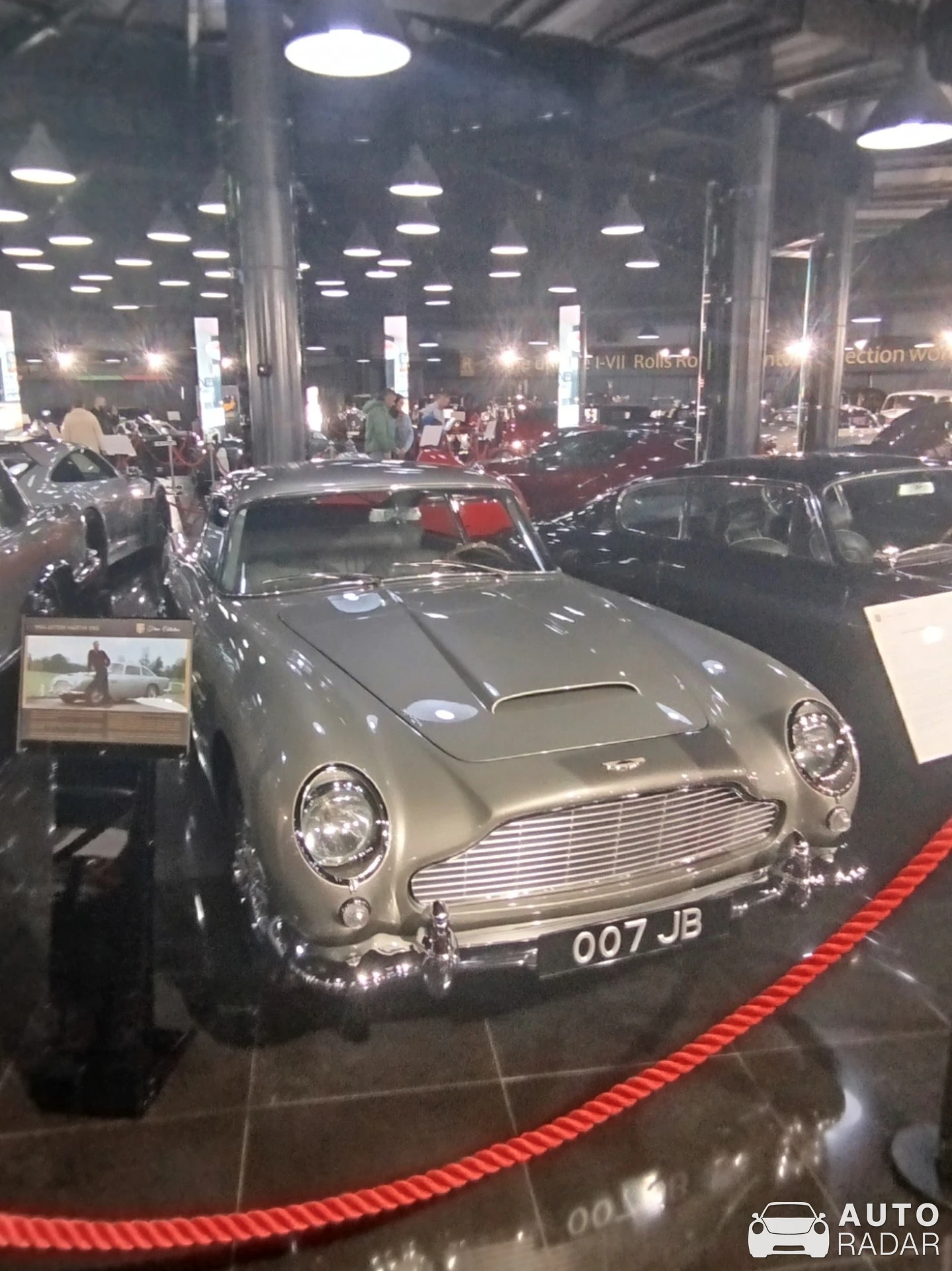 Aston Martin DB5 Convertible spotted in Otopeni