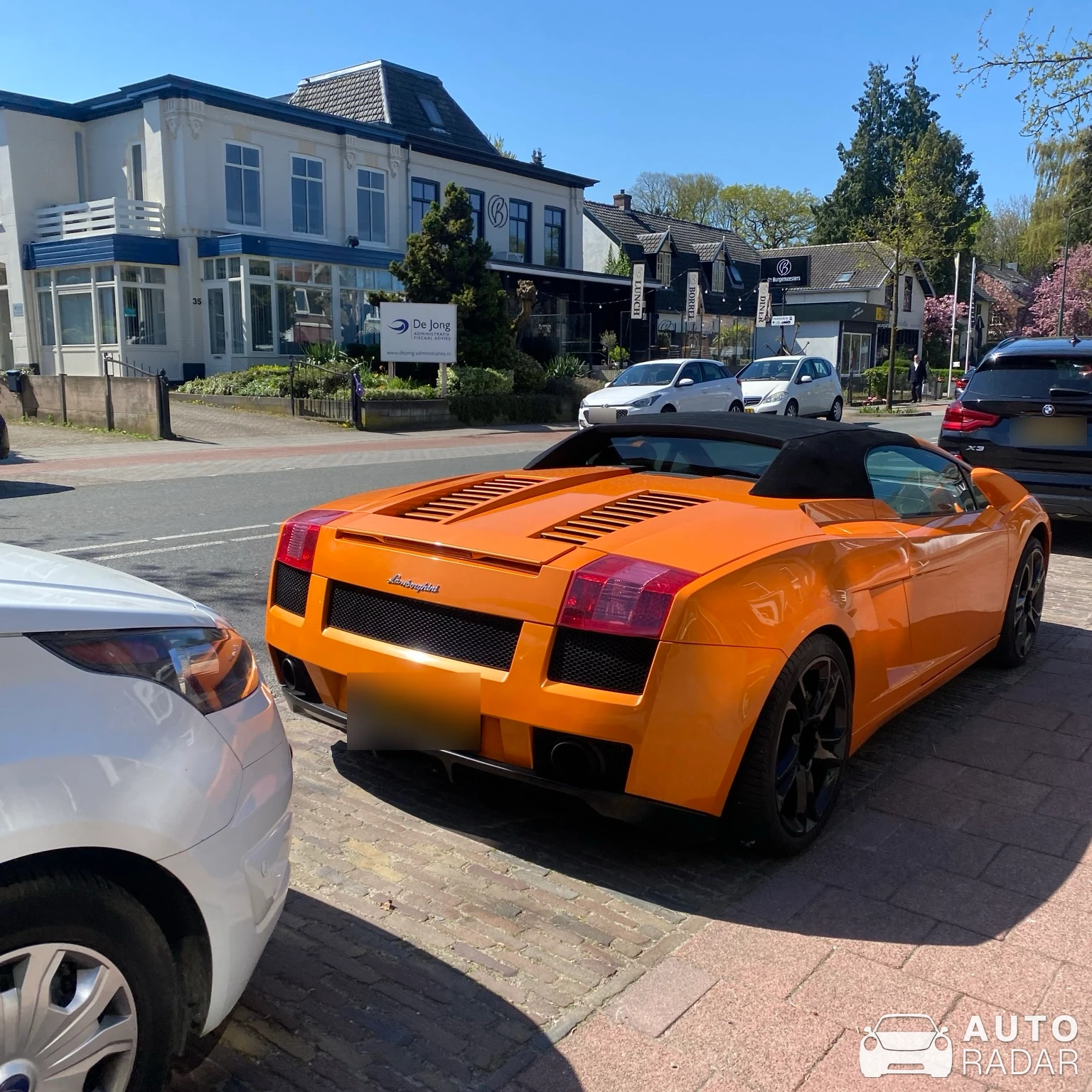 Lamborghini Gallardo Spyder spotted in Almere
