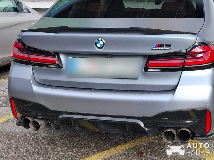 BMW M5 F90 Competition spotted in Ljubljana, Slovenia