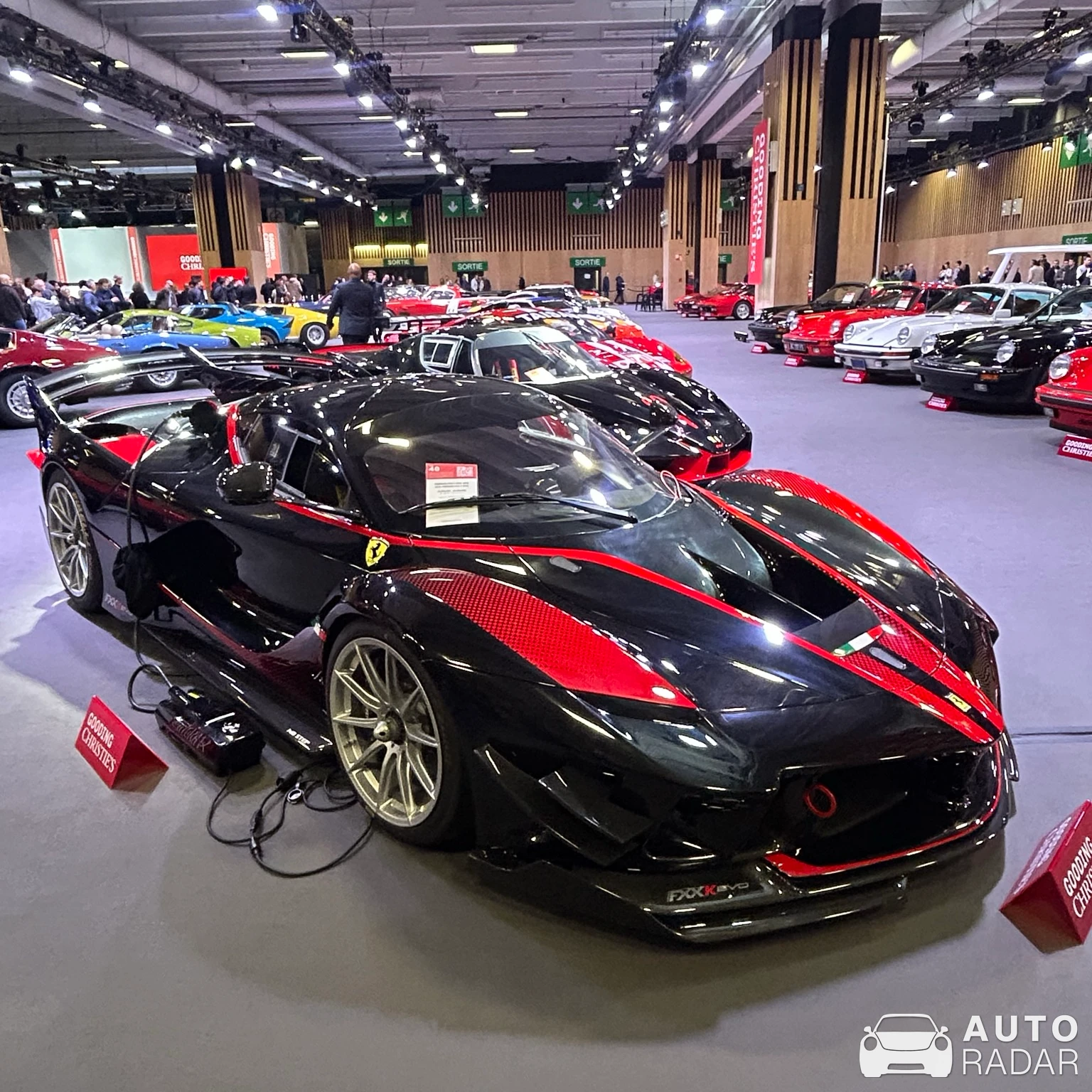 Ferrari FXX K Evo spotted in Vanves, France