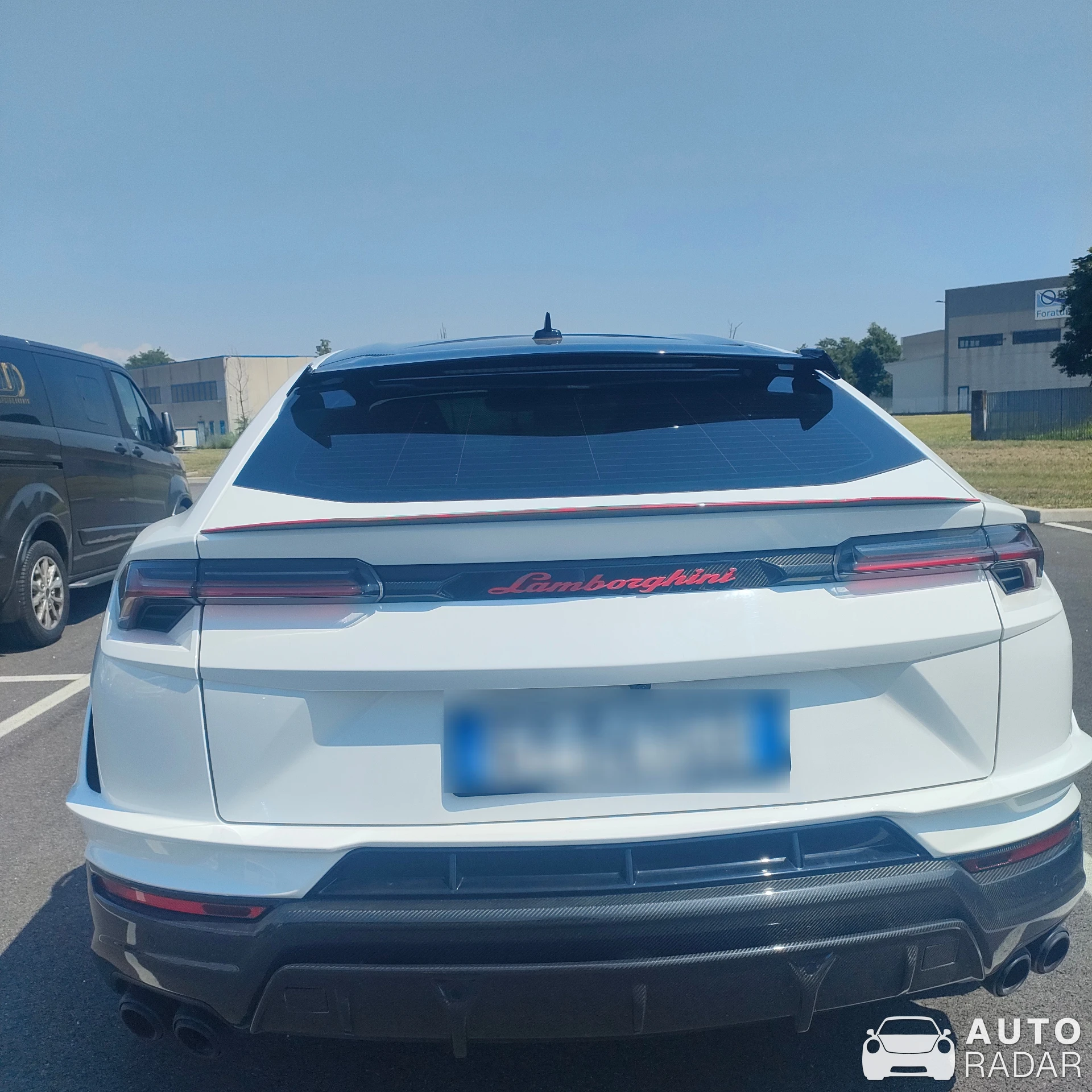 Lamborghini Urus Performante spotted in Udine
