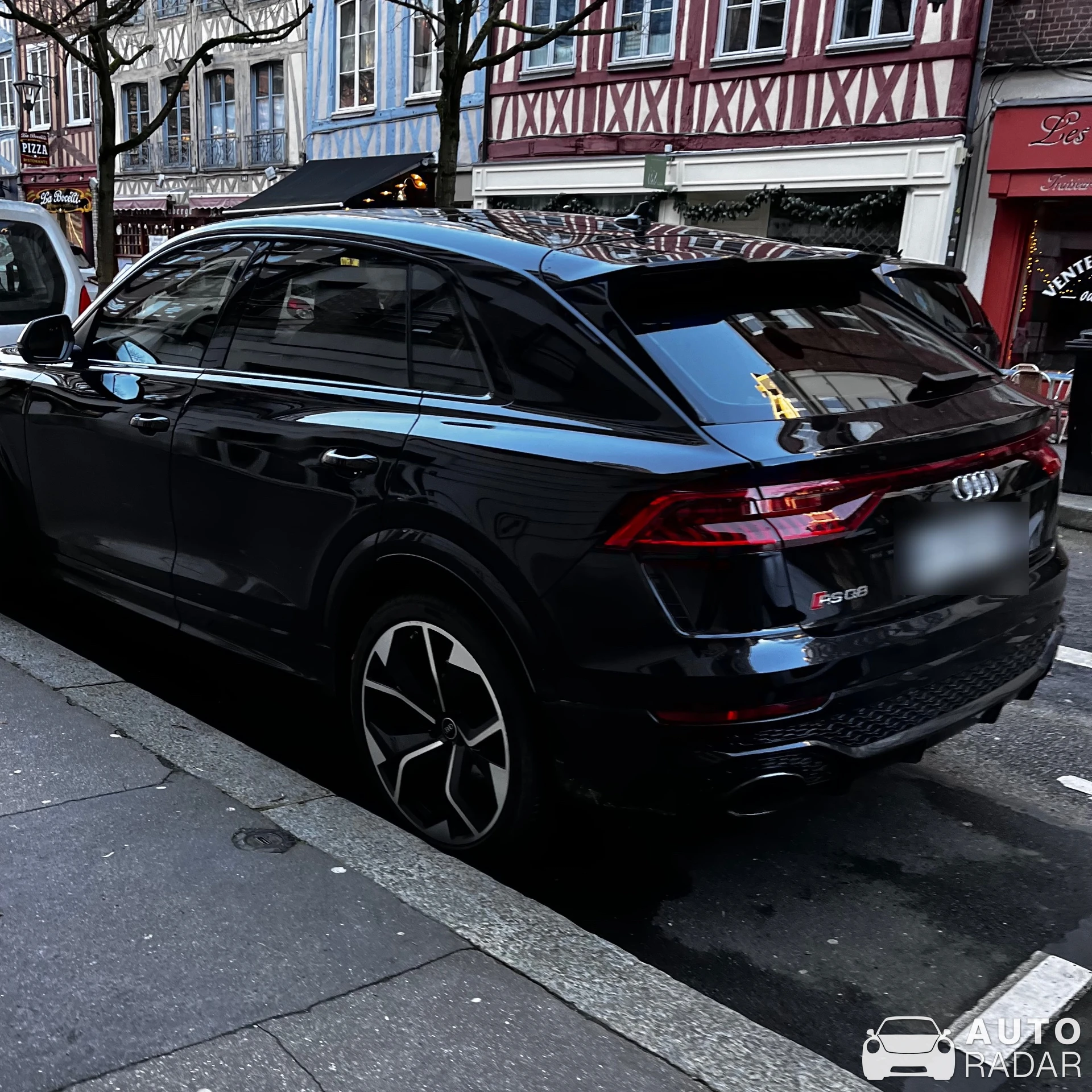 Audi RS Q8 spotted in Rouen, France