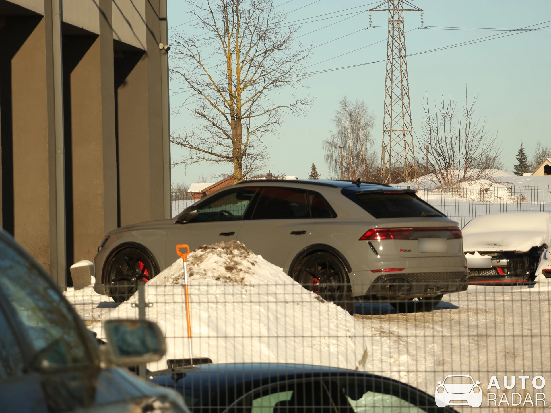 Audi RS Q8 spotted in Kaunas, Lithuania
