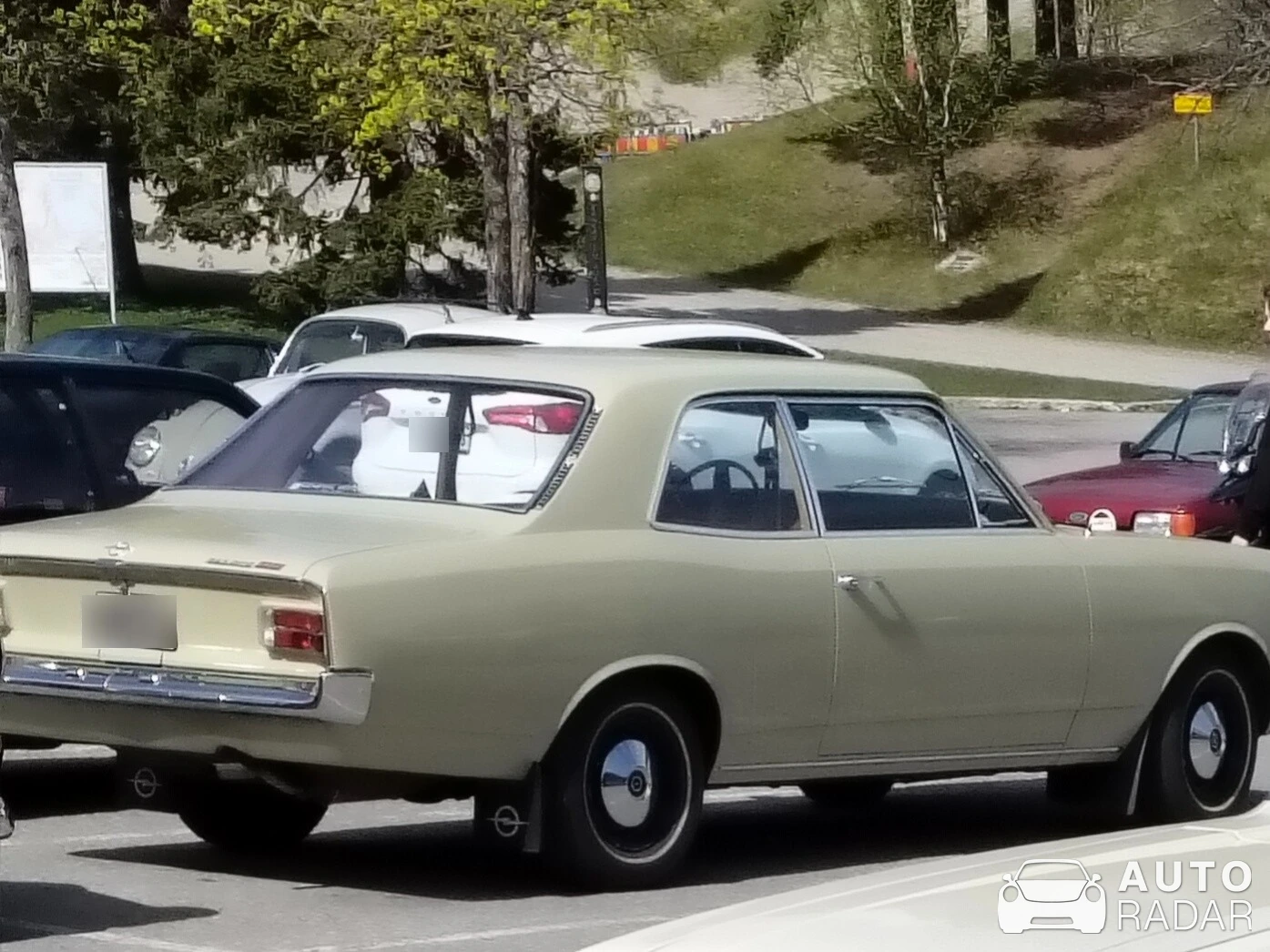 Opel Rekord spotted in Lahti