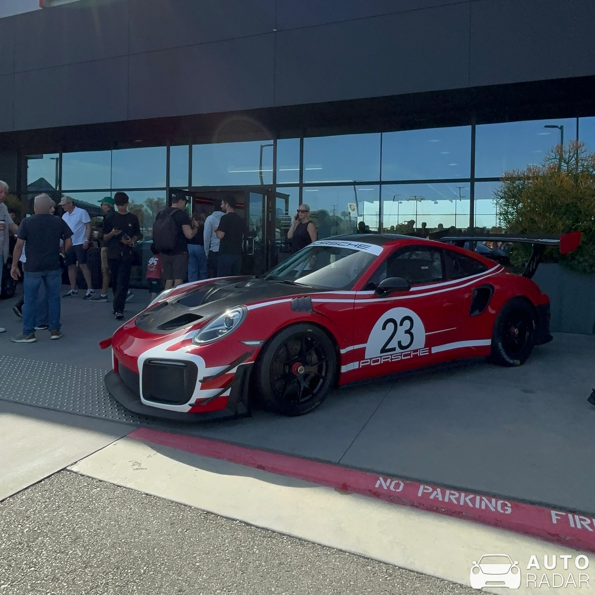 Porsche 991 GT2 RS Clubsport spotted in Carson