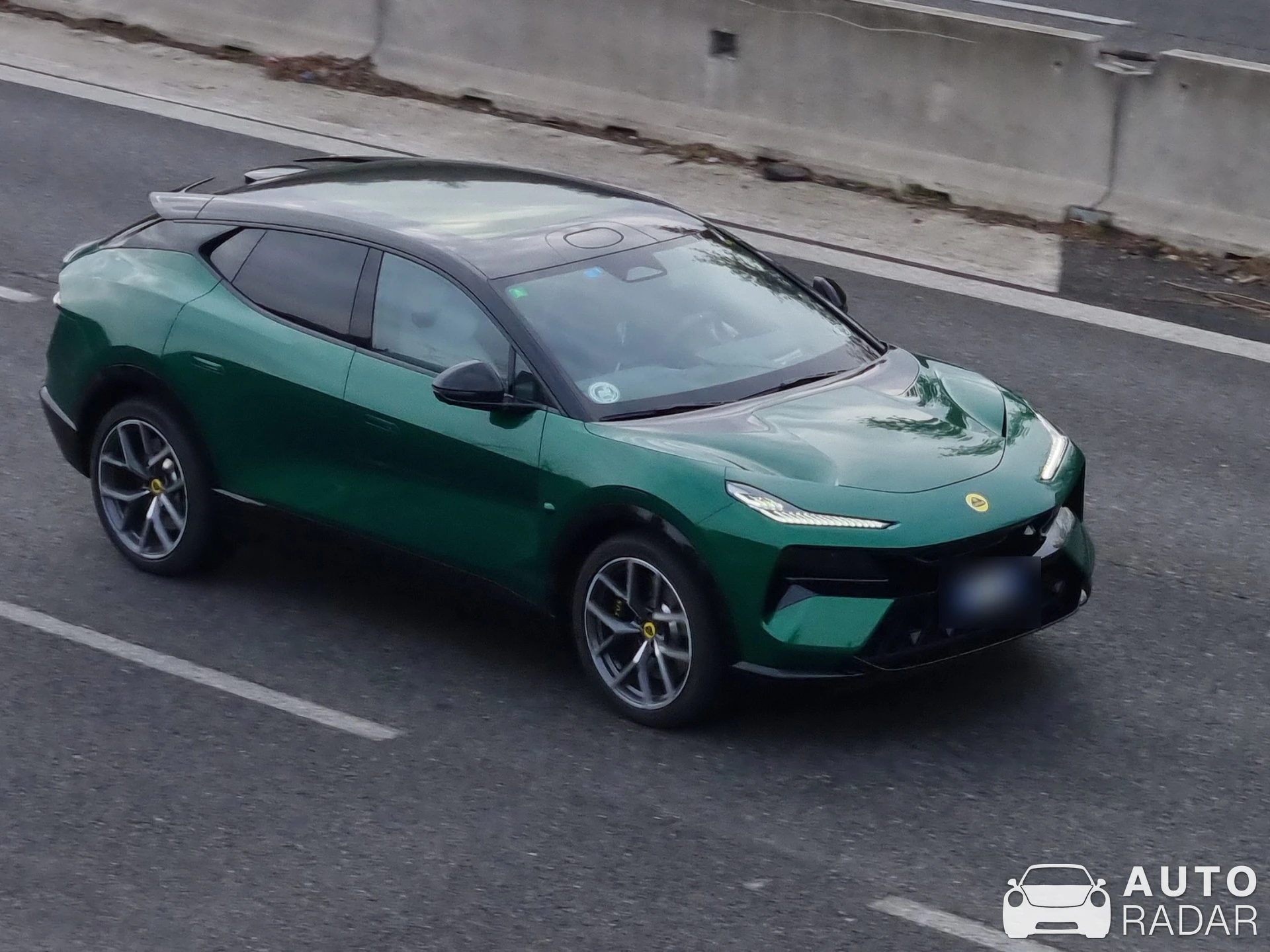 Lotus Eletre spotted in Milano, Italia