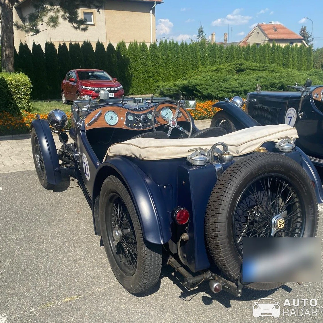 MG P-Type spotted in Hradec Kralove