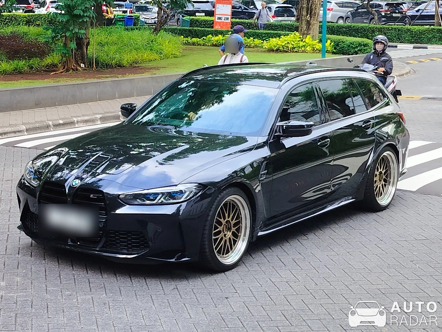 BMW M3 G81 Touring Competition spotted in Kota Jakarta Pusat, Indonesia