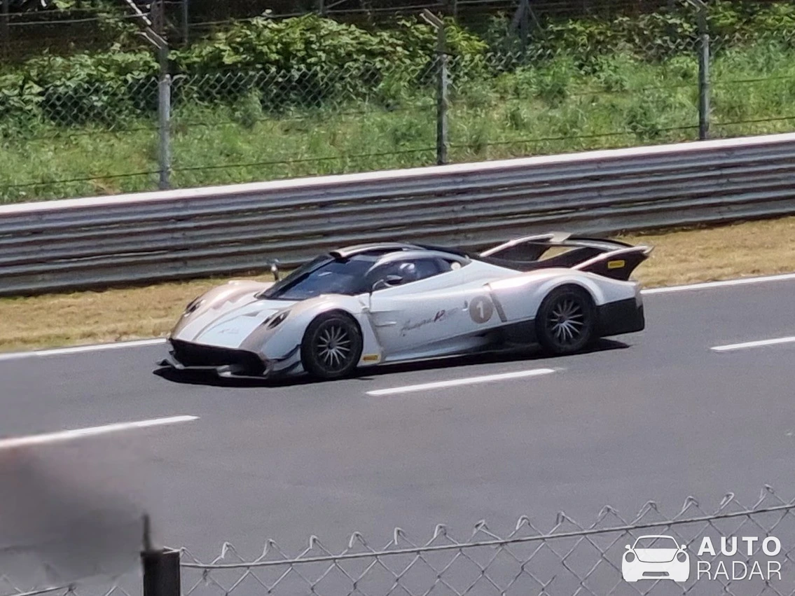 Pagani Huayra R Evo Roadster spotted in Monza