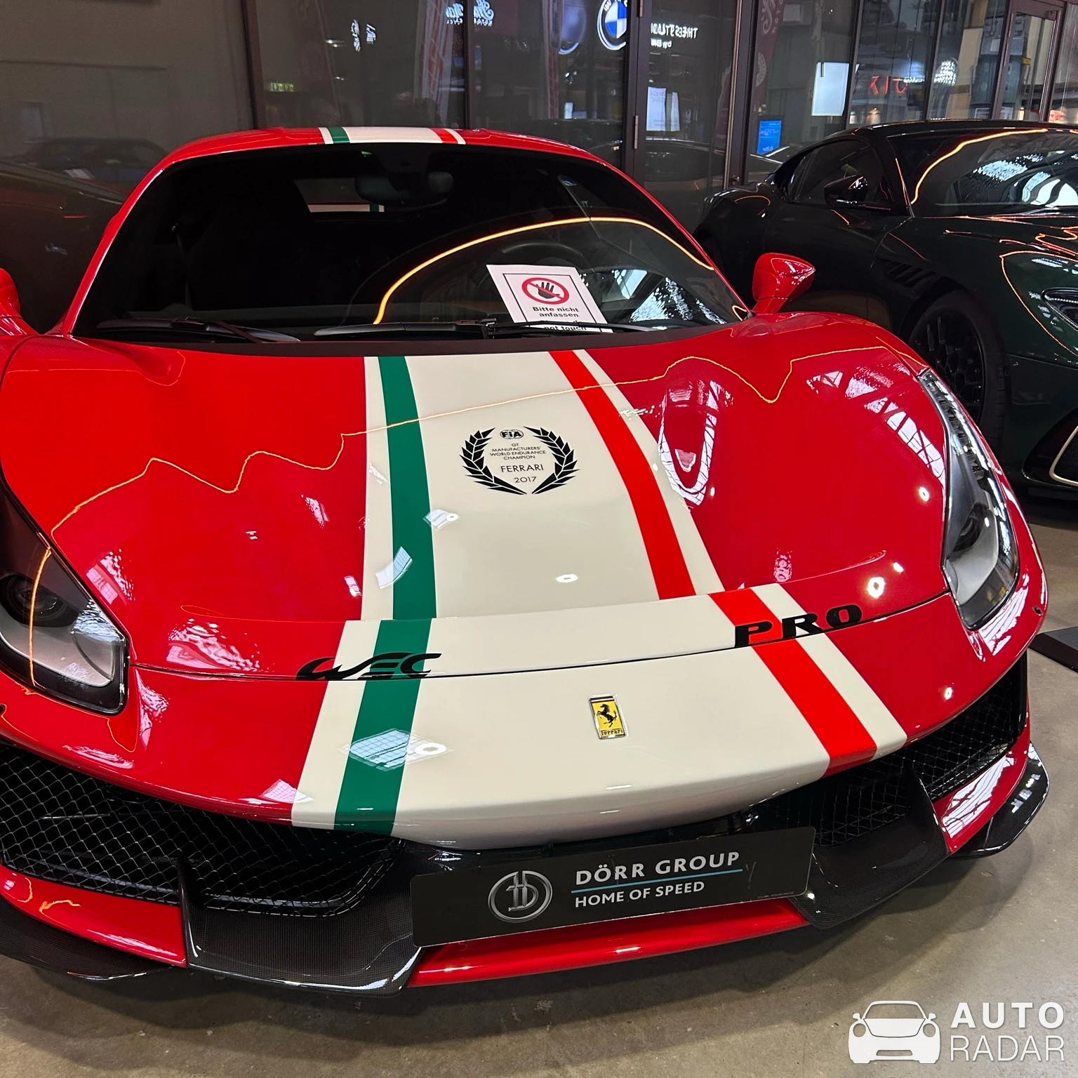Ferrari 488 Pista Piloti spotted in München, Deutschland