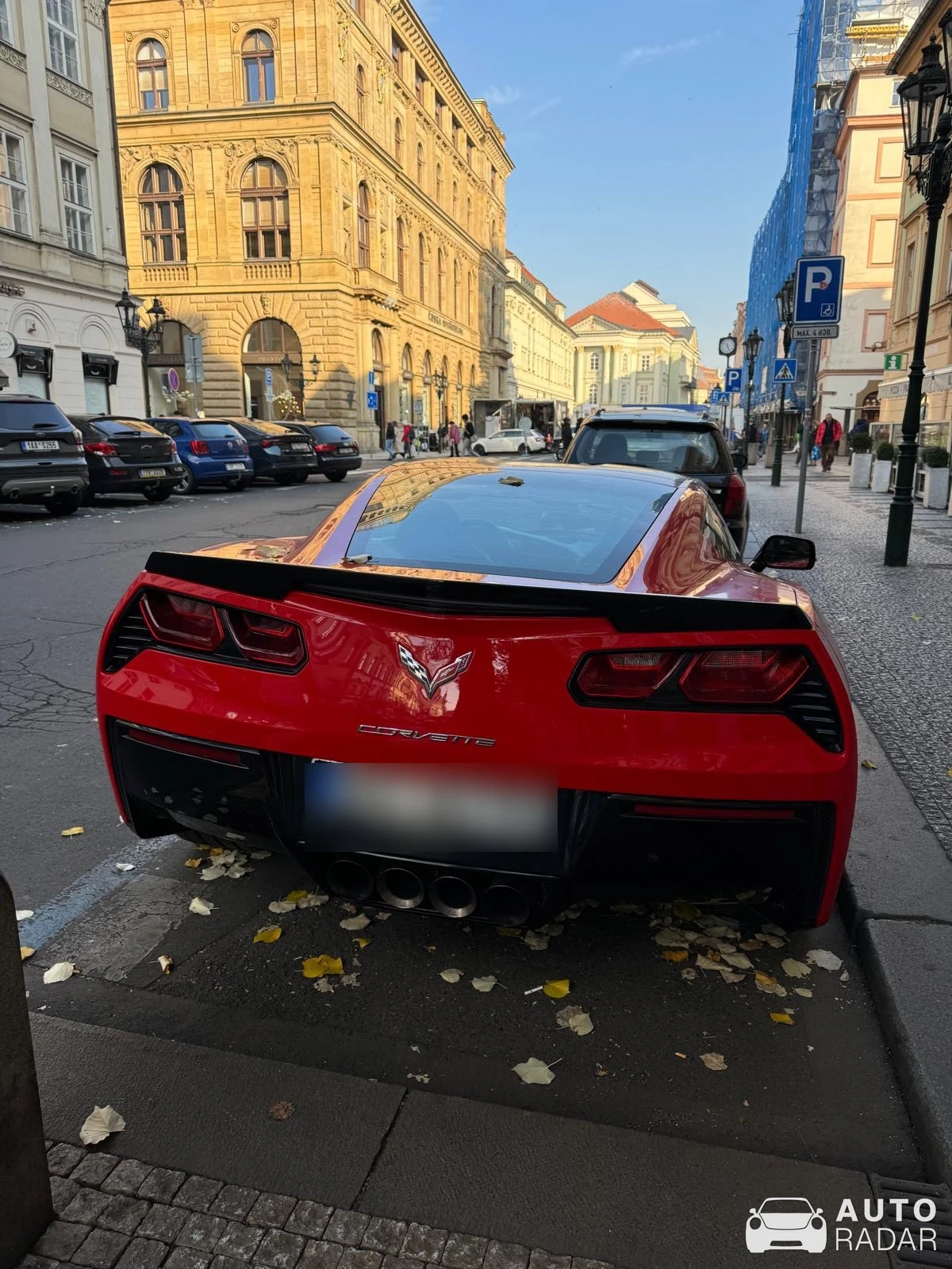 Chevrolet Corvette C7 spotted in Praha 1, Czechia